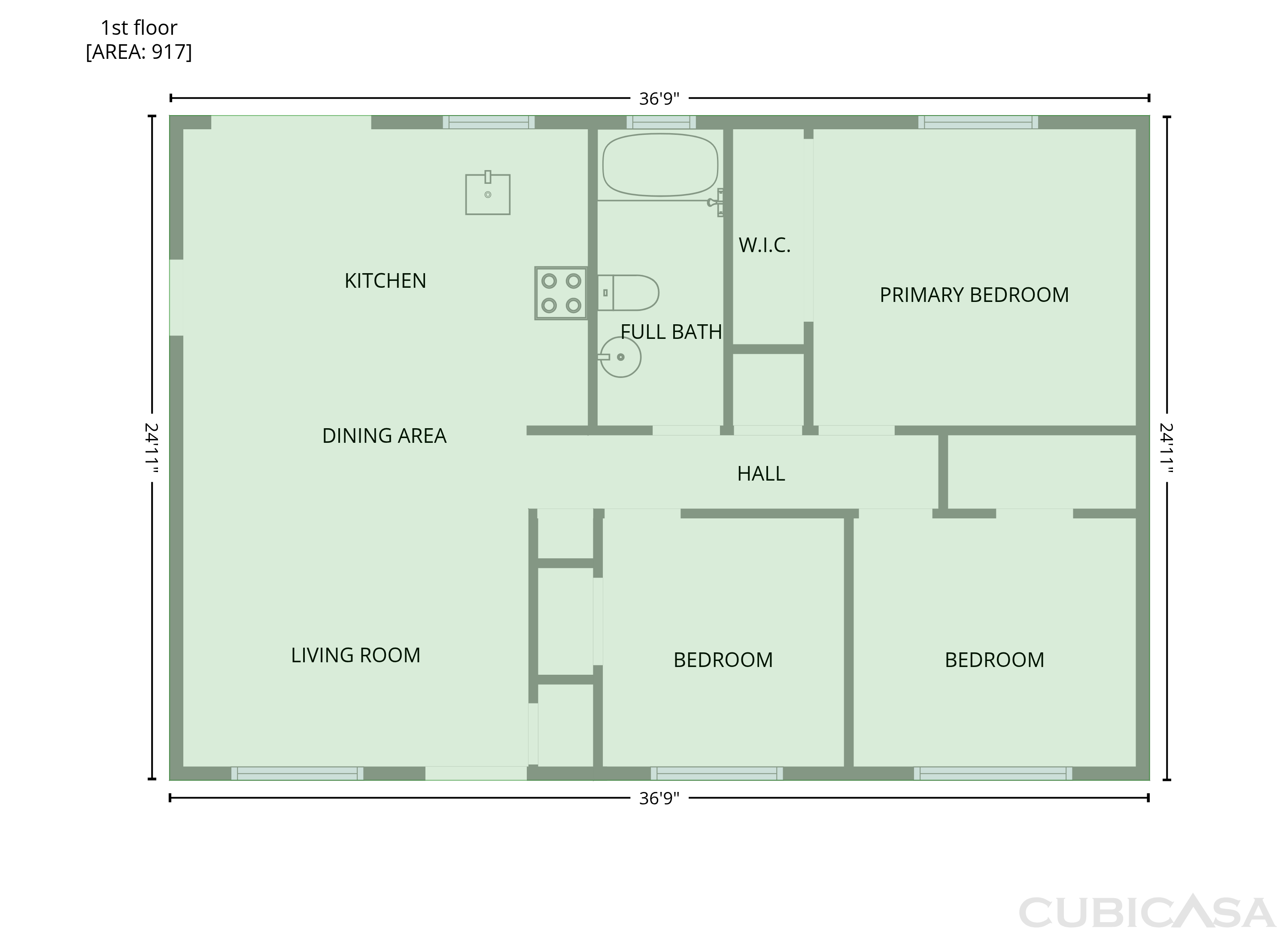 Main Floor of 976 Liskeard Ave, Orange City, FL