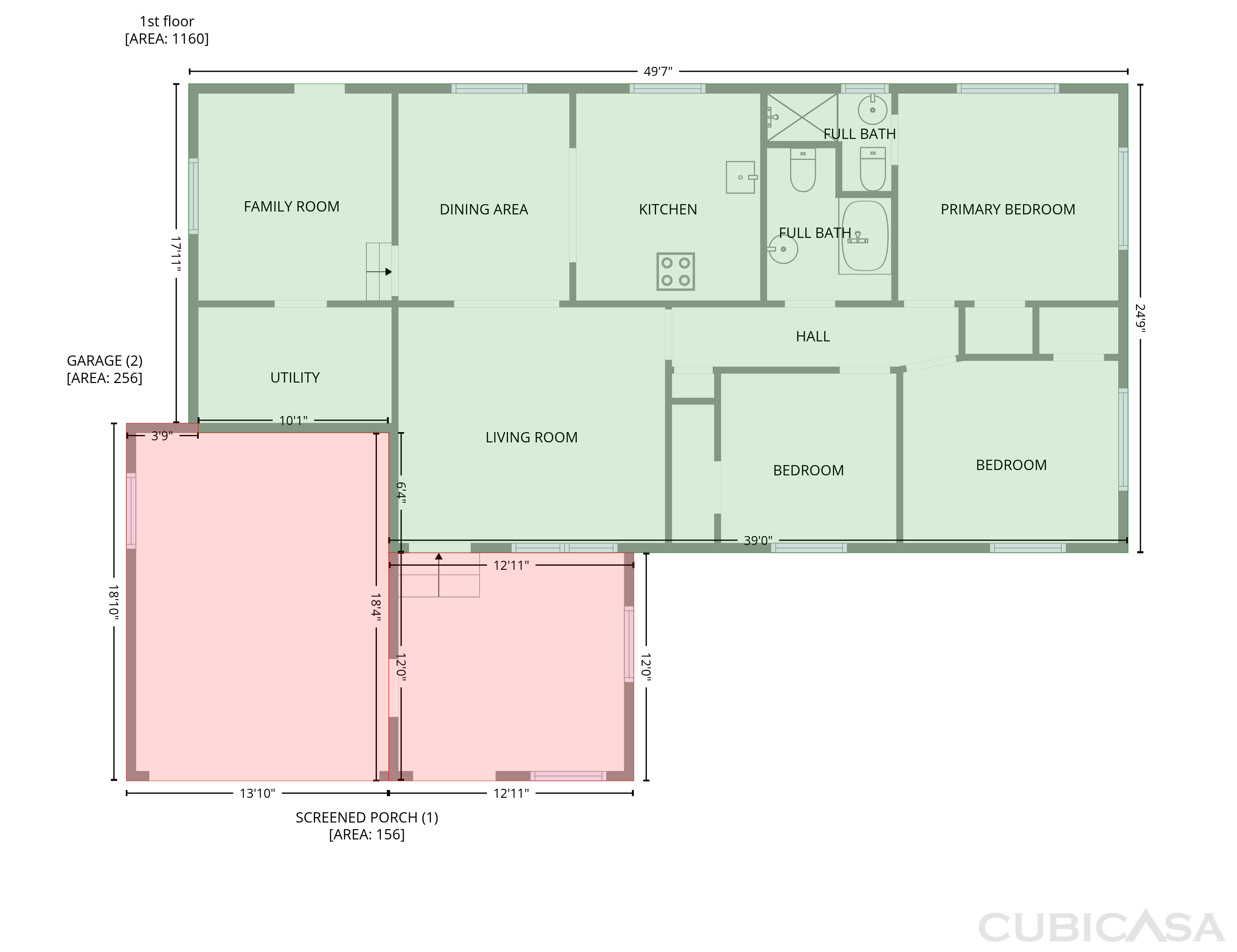 Main Floor of 6543 Aires Rd, Jacksonville, FL
