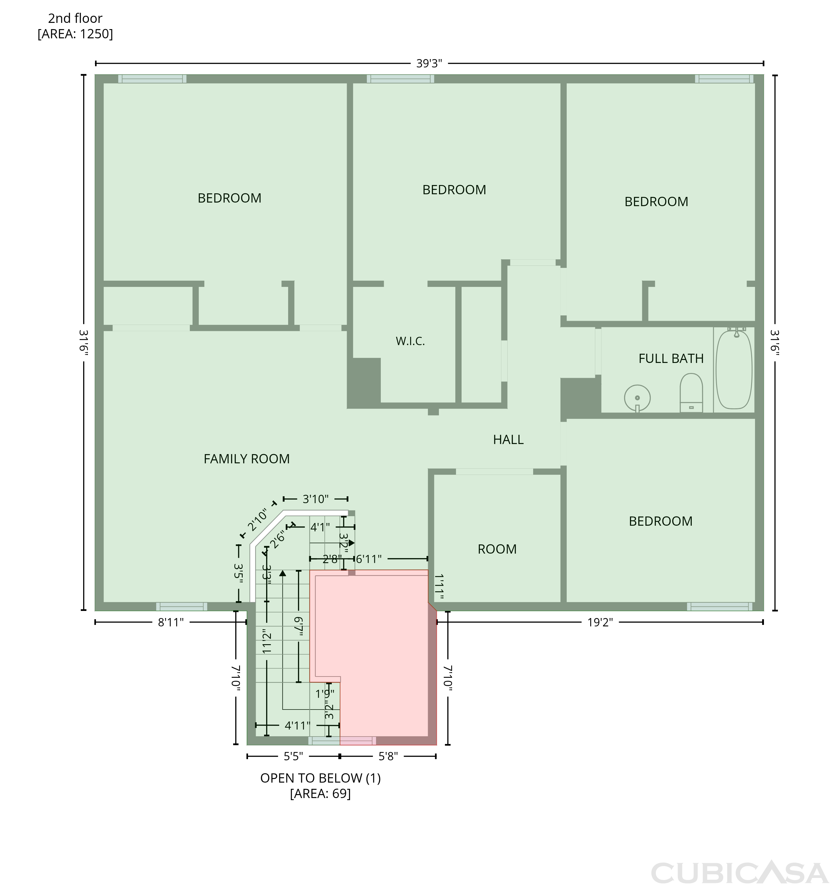 Second Floor of 2315 Wigeon Way, Copperas Cove, TX