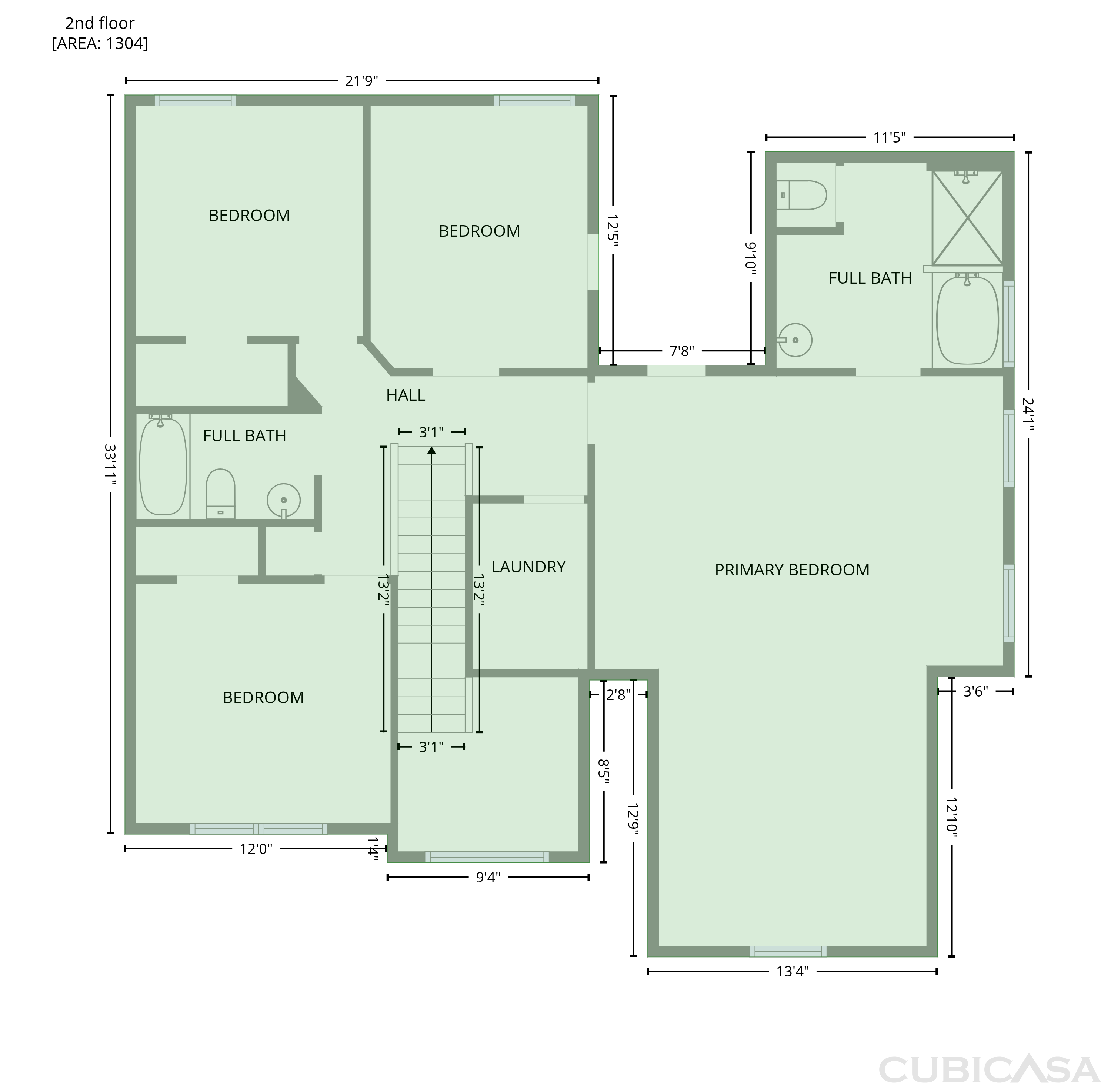 Second Floor of 85 Pulaski Pl, Jonesboro, GA