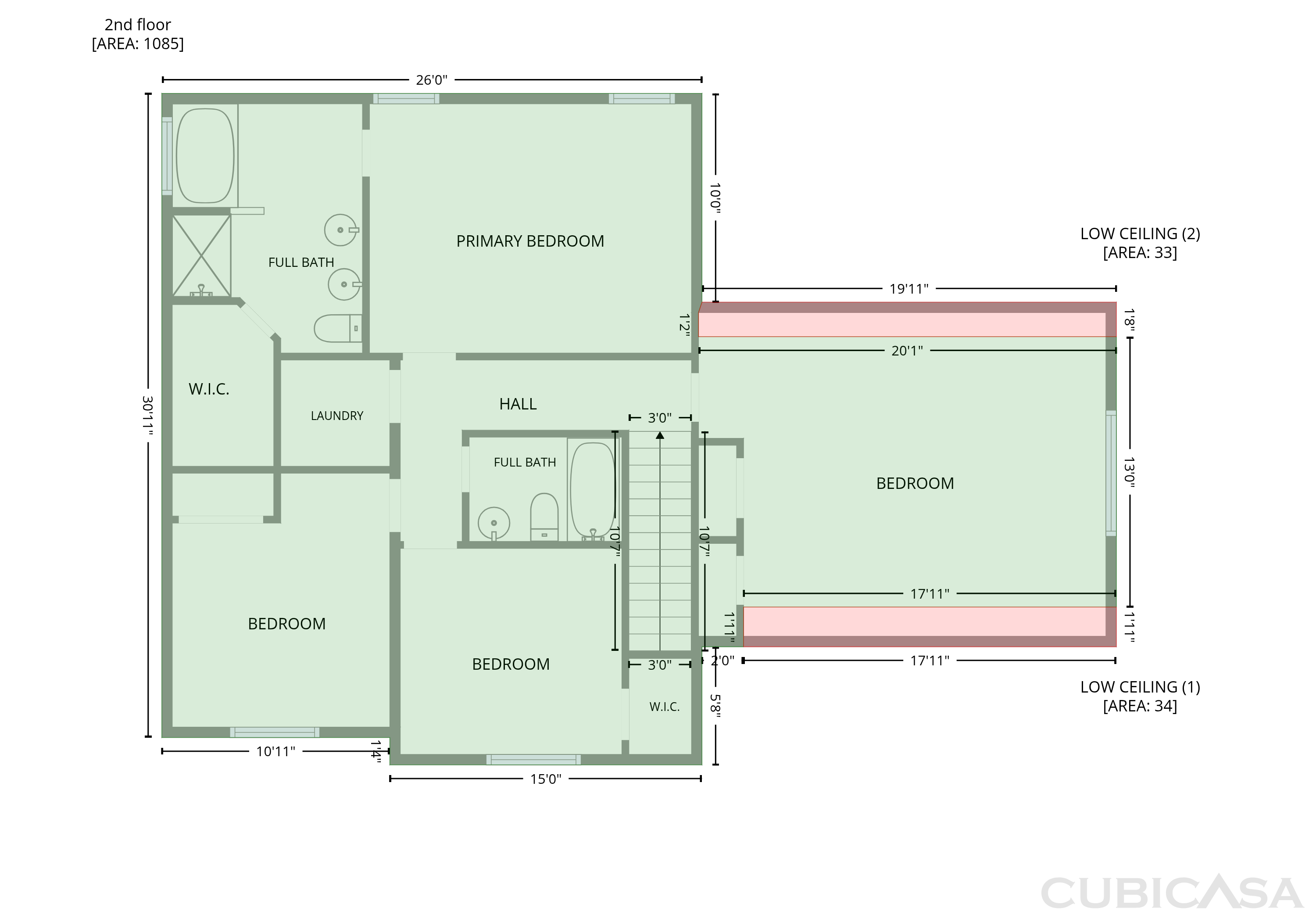 Second Floor of 709 Sunny Field Ln, Lawrenceville, GA