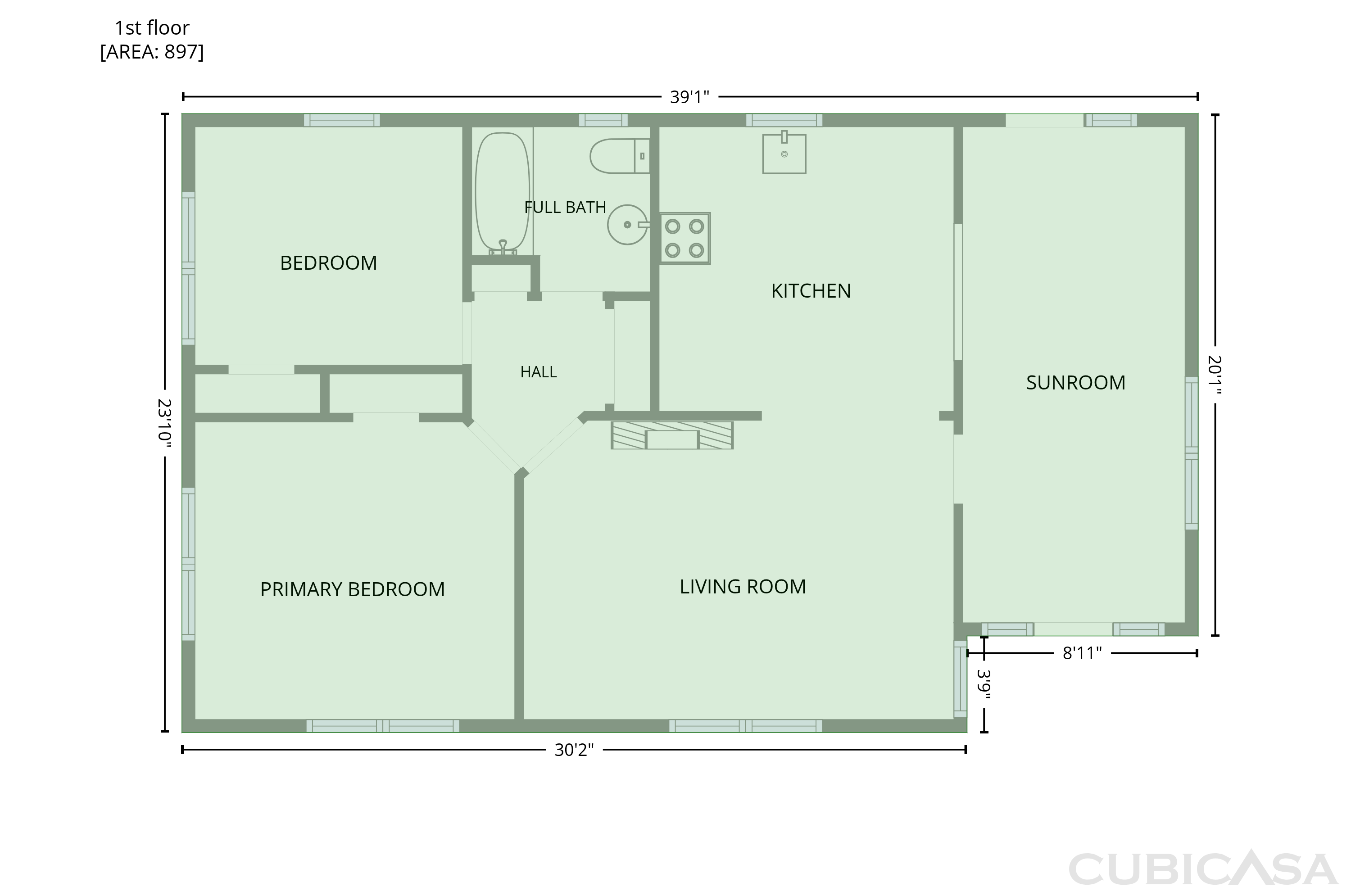 Main Floor of 1609 Old Daytona Rd, Deland, FL