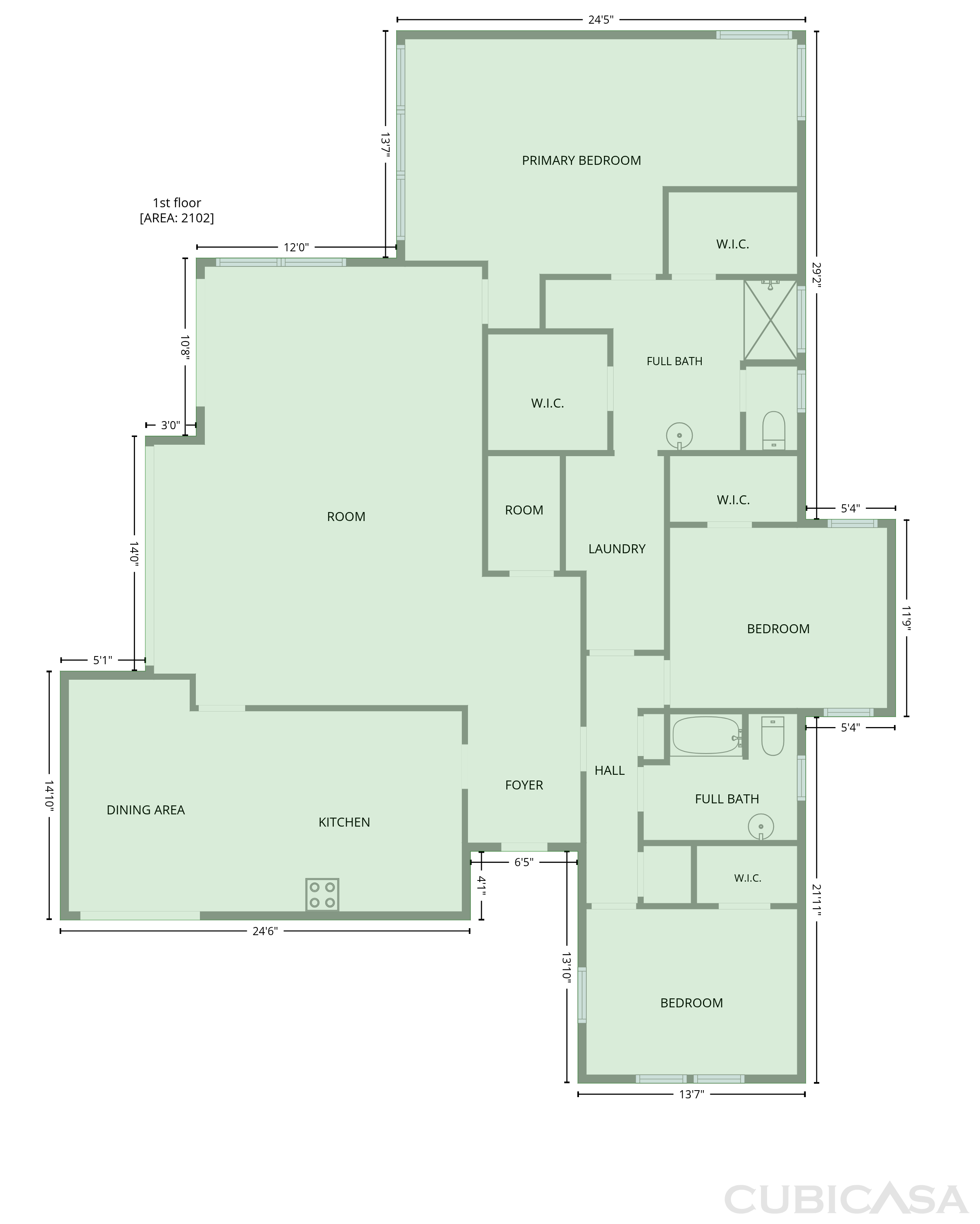 Main Floor of 12910 Ashford Chase Dr, Houston, TX