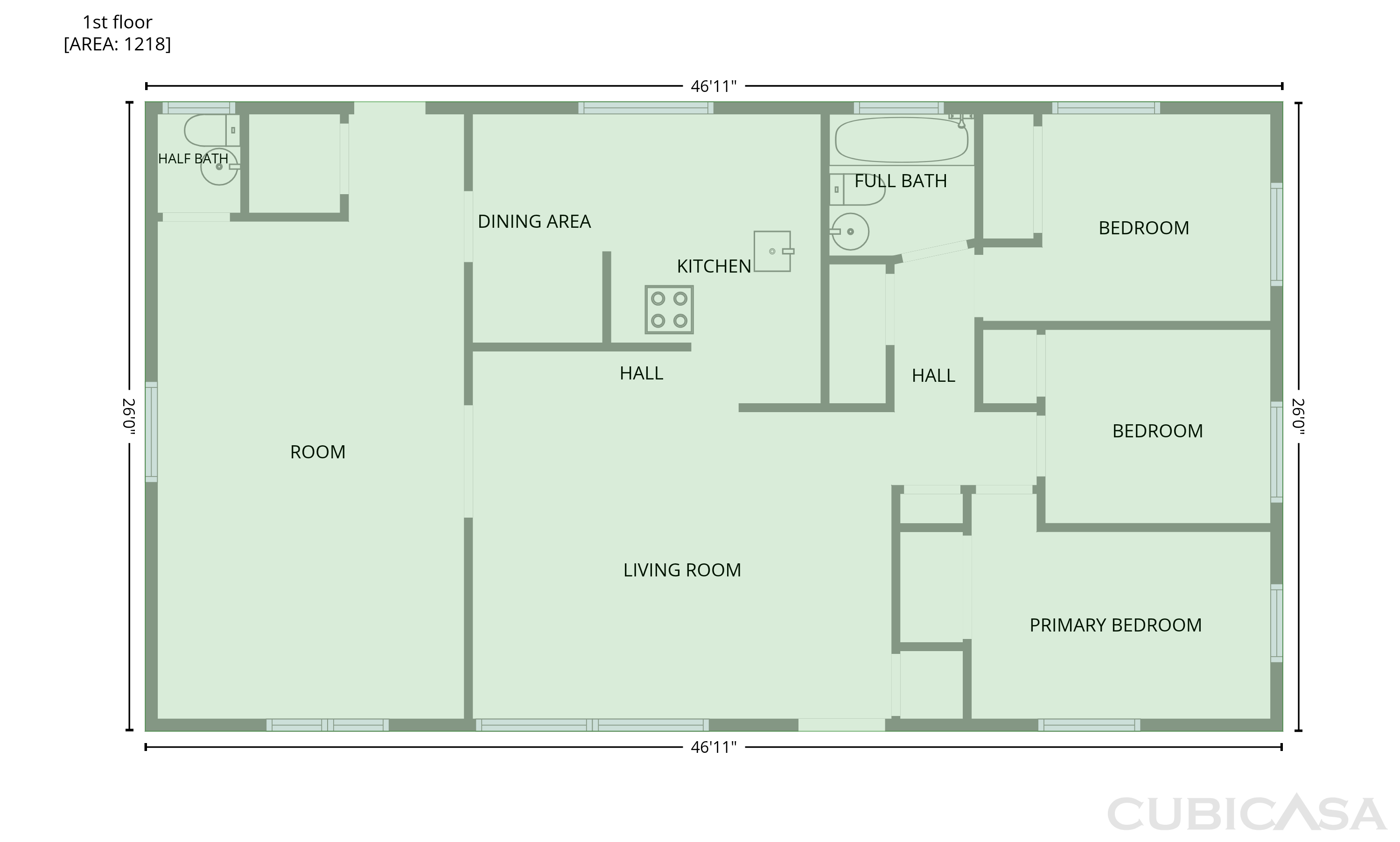Main Floor of 404 Brewer Dr, Greenwood, IN