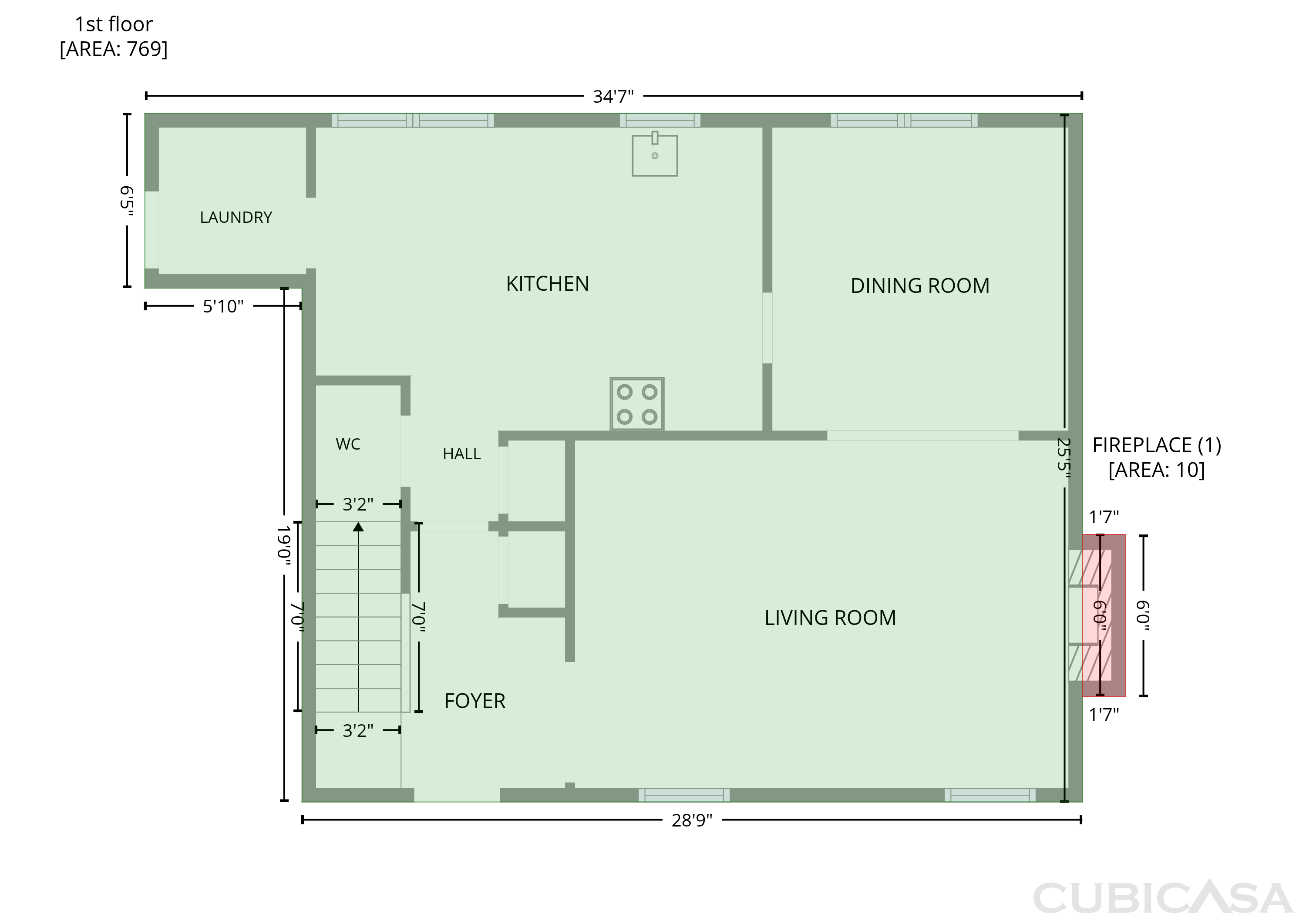 Main Floor of 114 Blake Dr, Summerville, SC