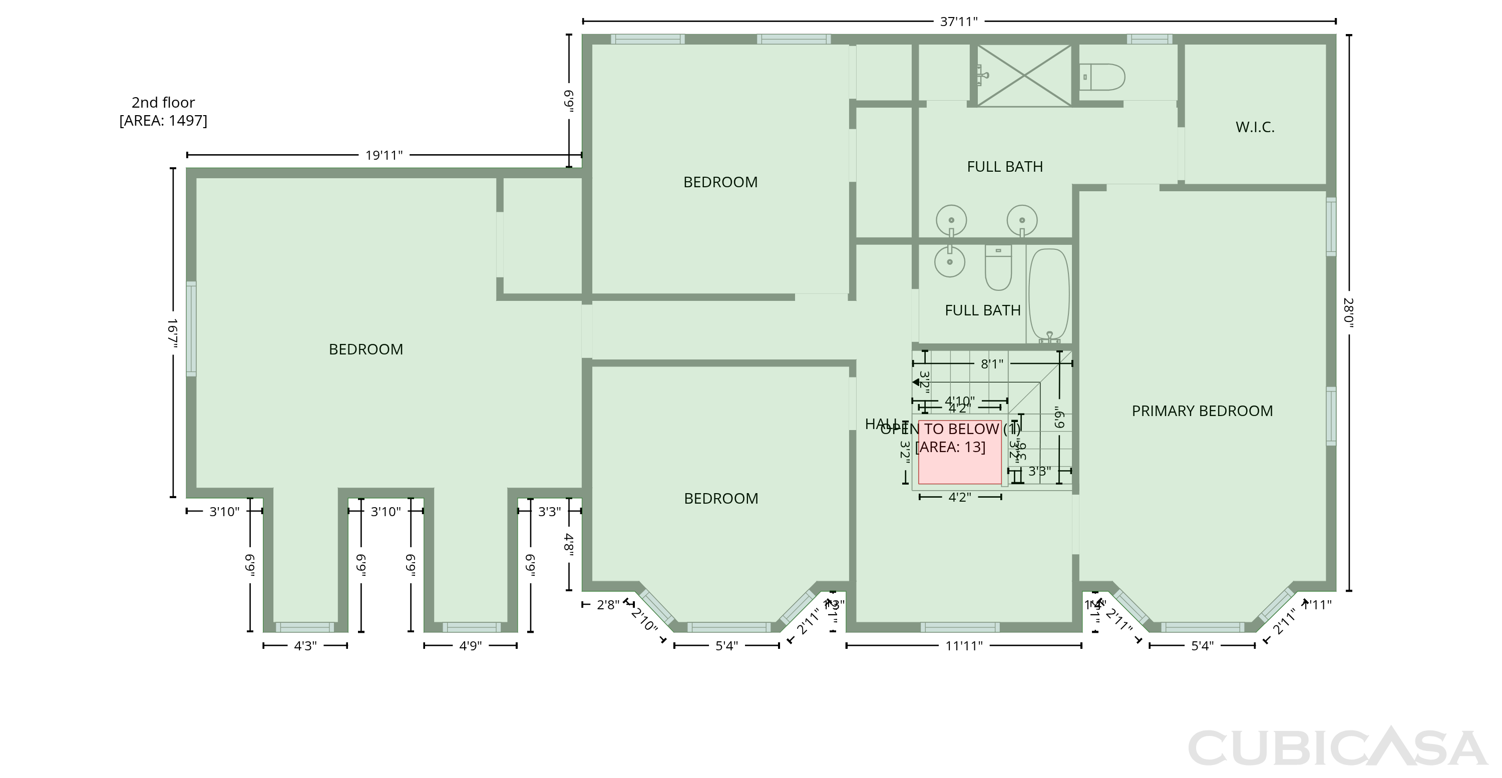 Second Floor of 1800 Ivy Stone Ct, Buford, GA