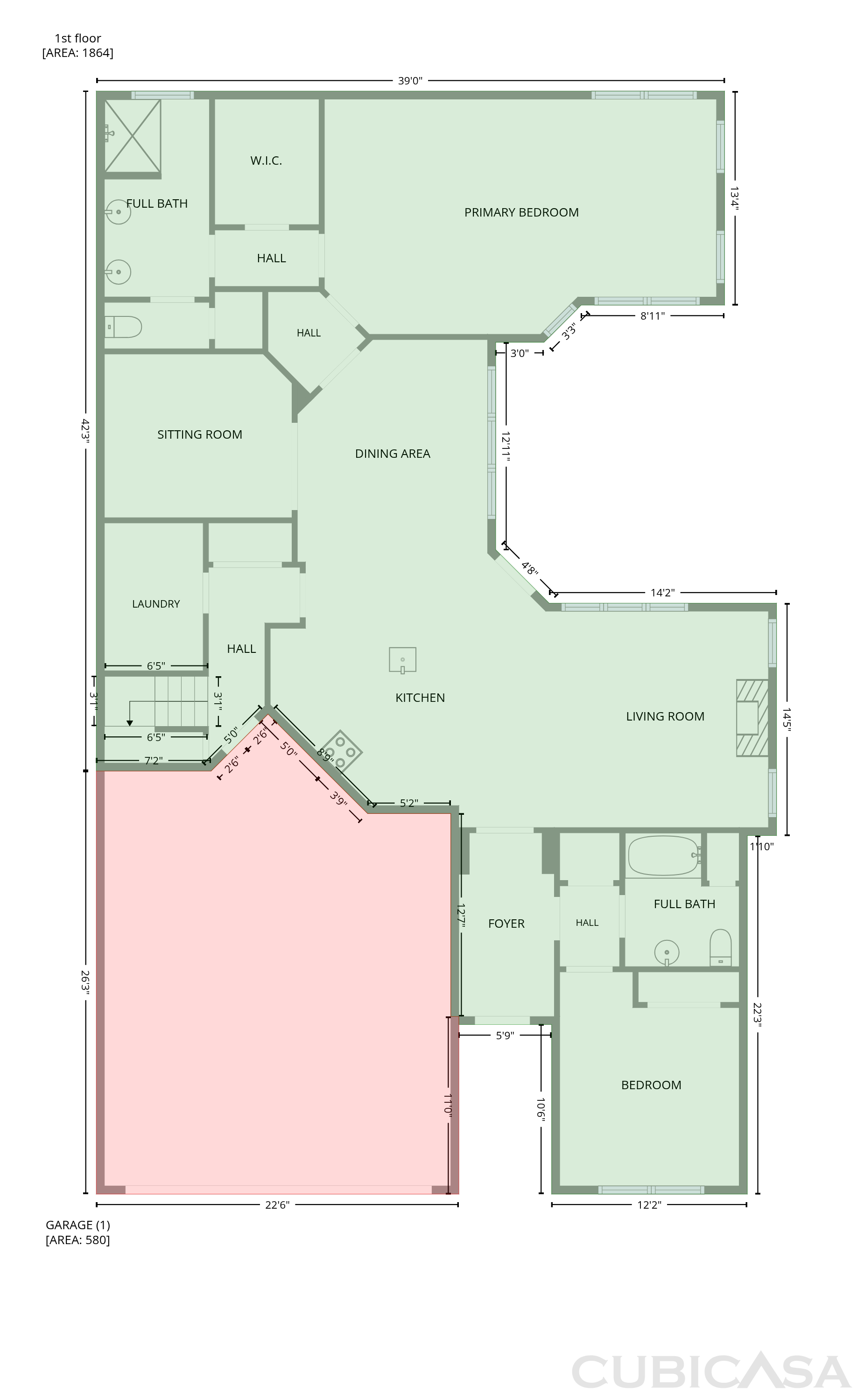 Main Floor of 148 Glenwood Ct, Spring Lake, NC