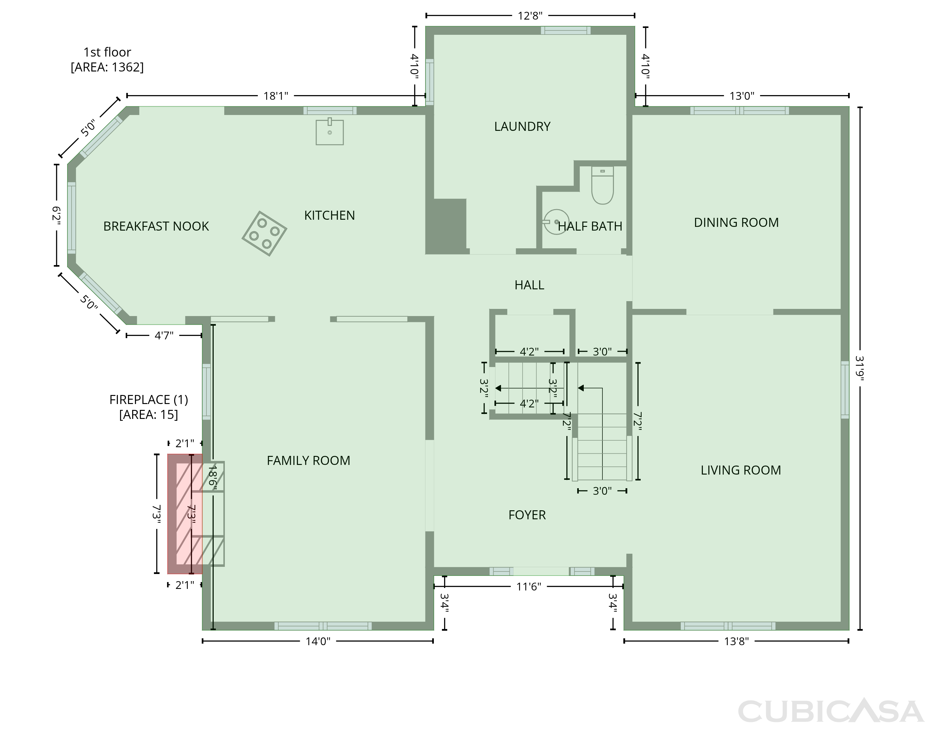 Floor 5 of 1600 Charnita Ct, Vienna, VA