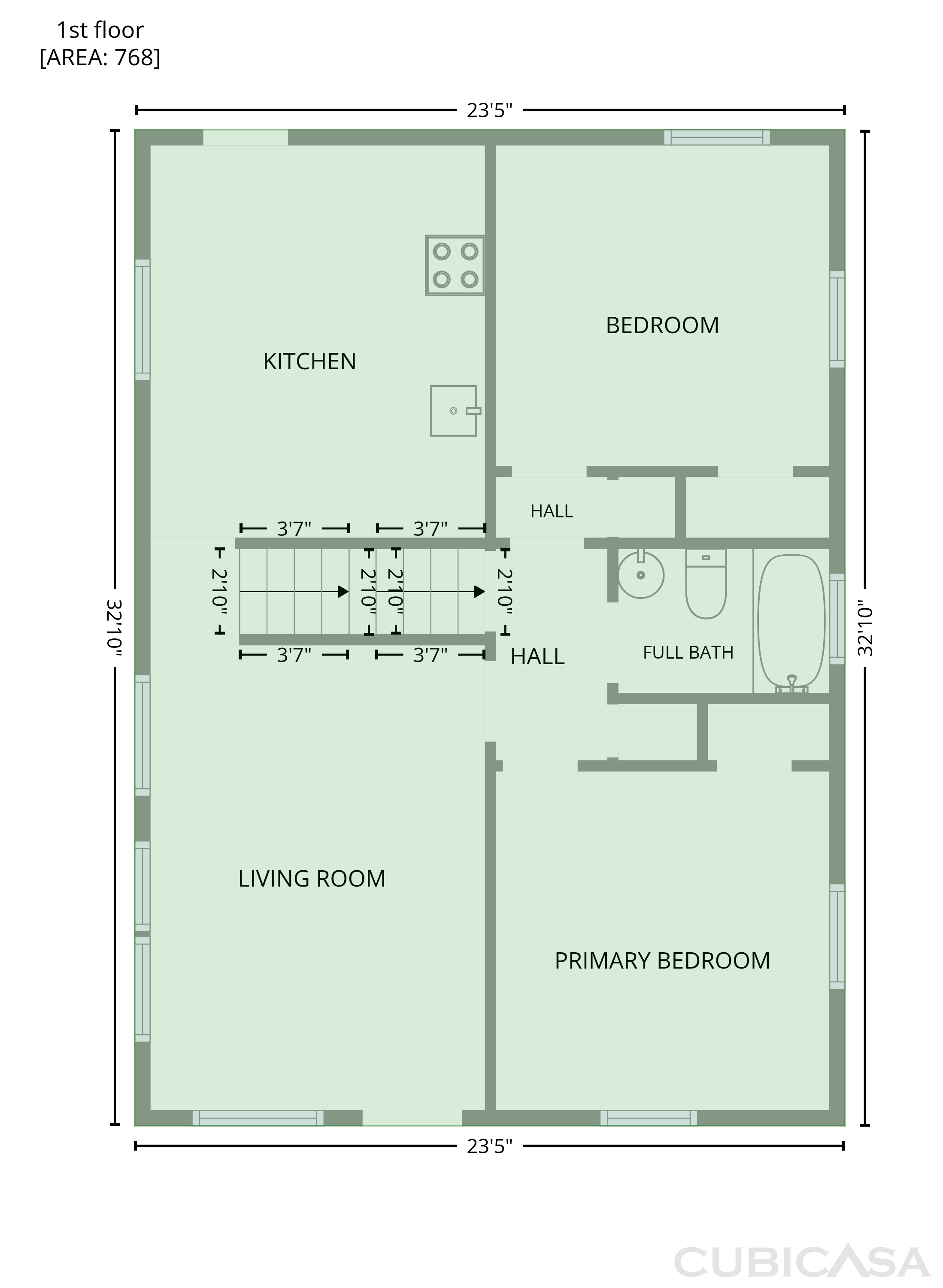 Third Floor of 4313 Urn St, Capitol Heights, MD