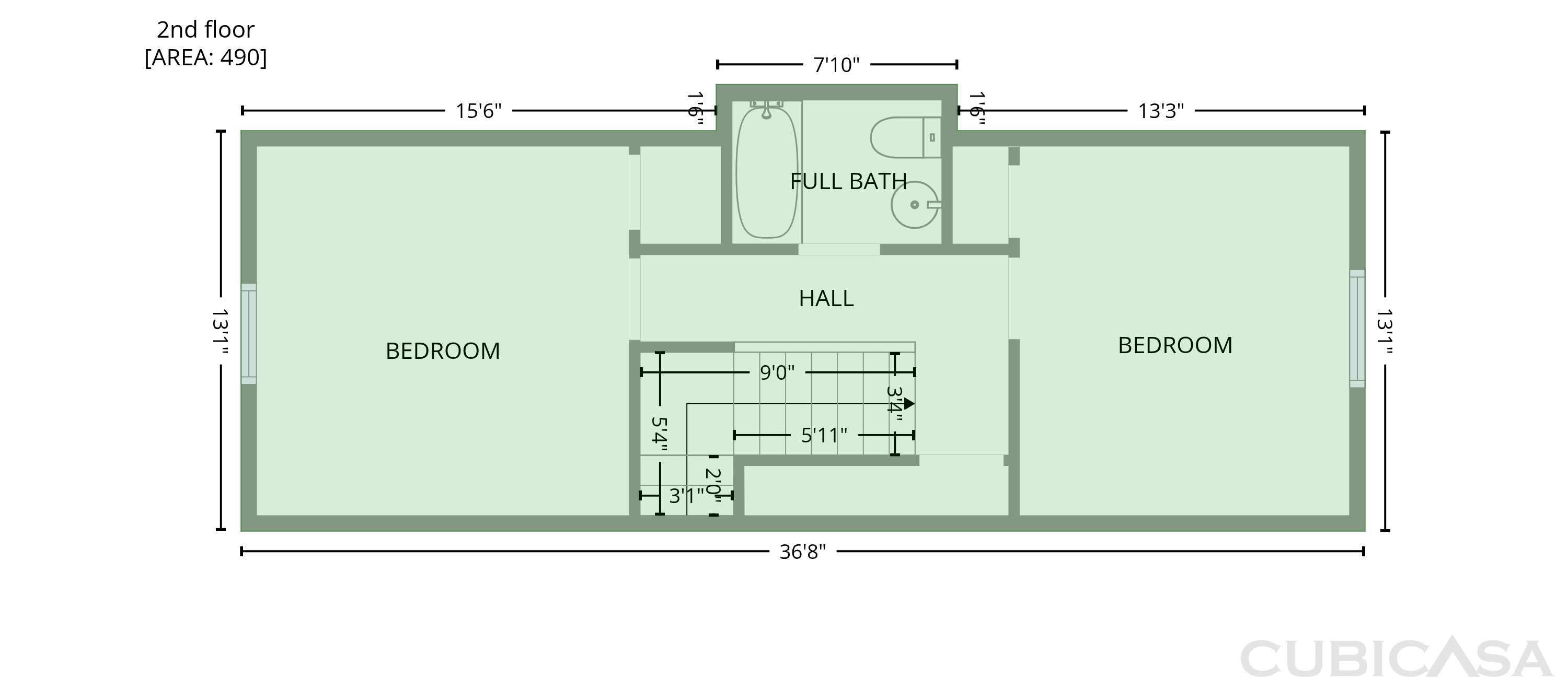 Second Floor of 1900 Stone Brook Ln, Birmingham, AL
