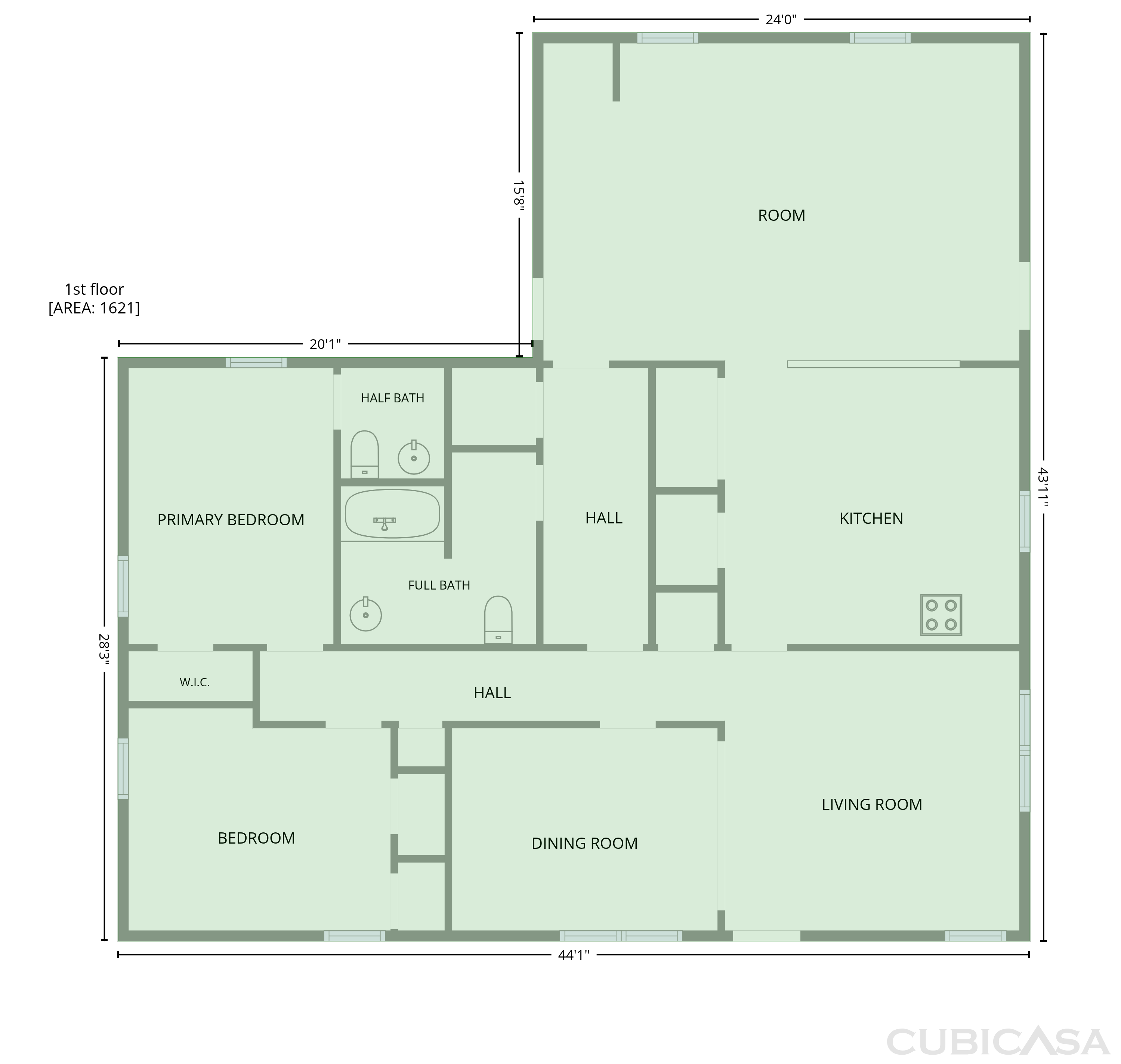 Main Floor of 694 Cummins Ave, Bessemer, AL