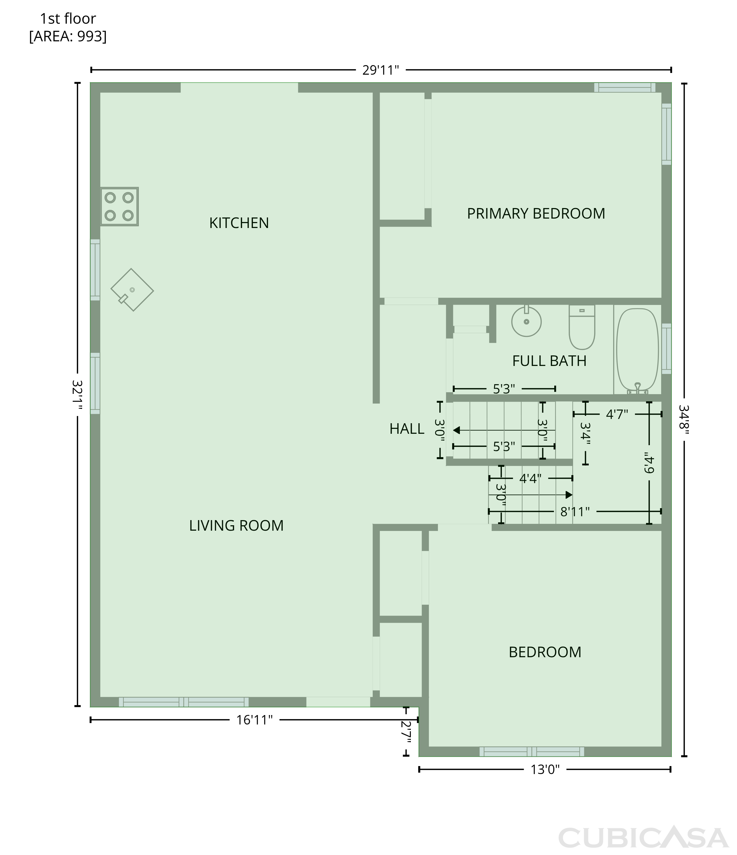 Second Floor of 166 Moriches Ave, Mastic, NY