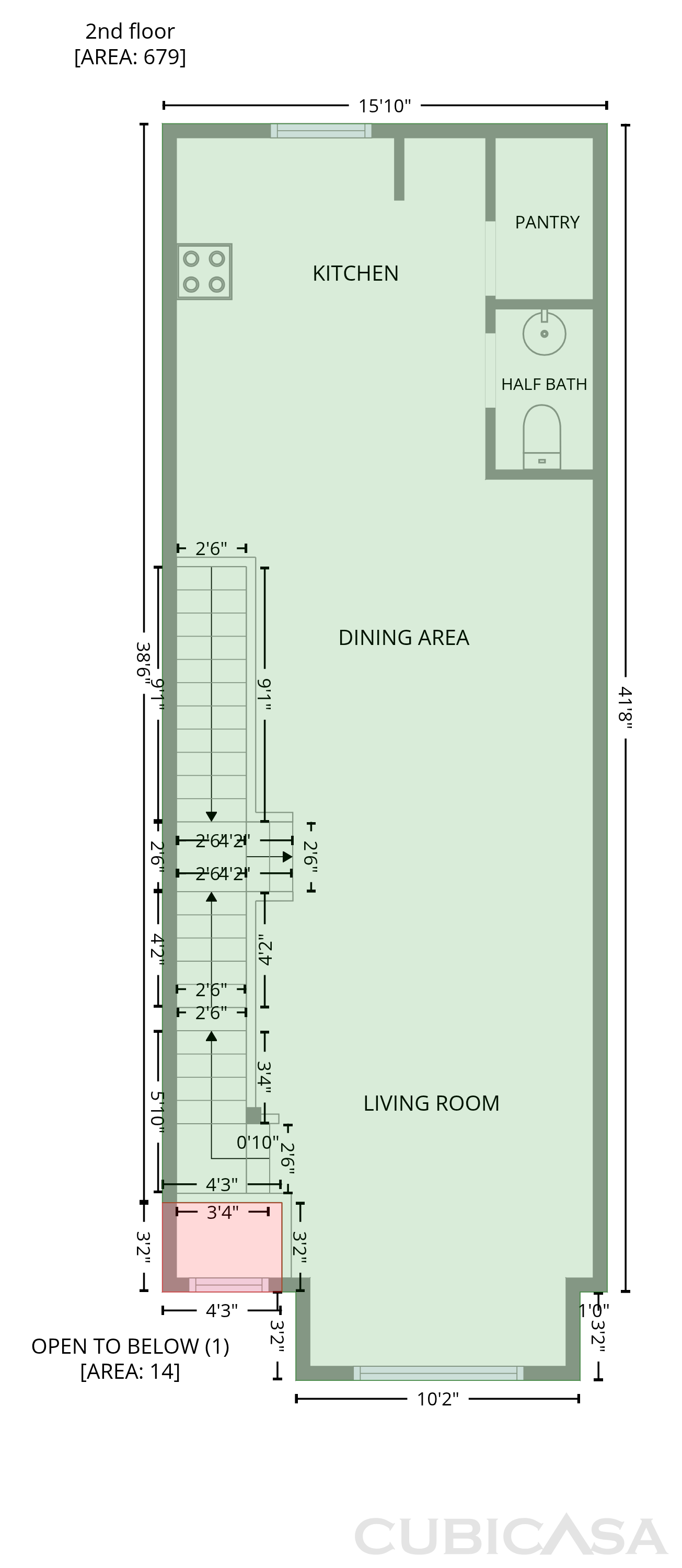 Second Floor of 310 S Jensen Dr, Houston, TX