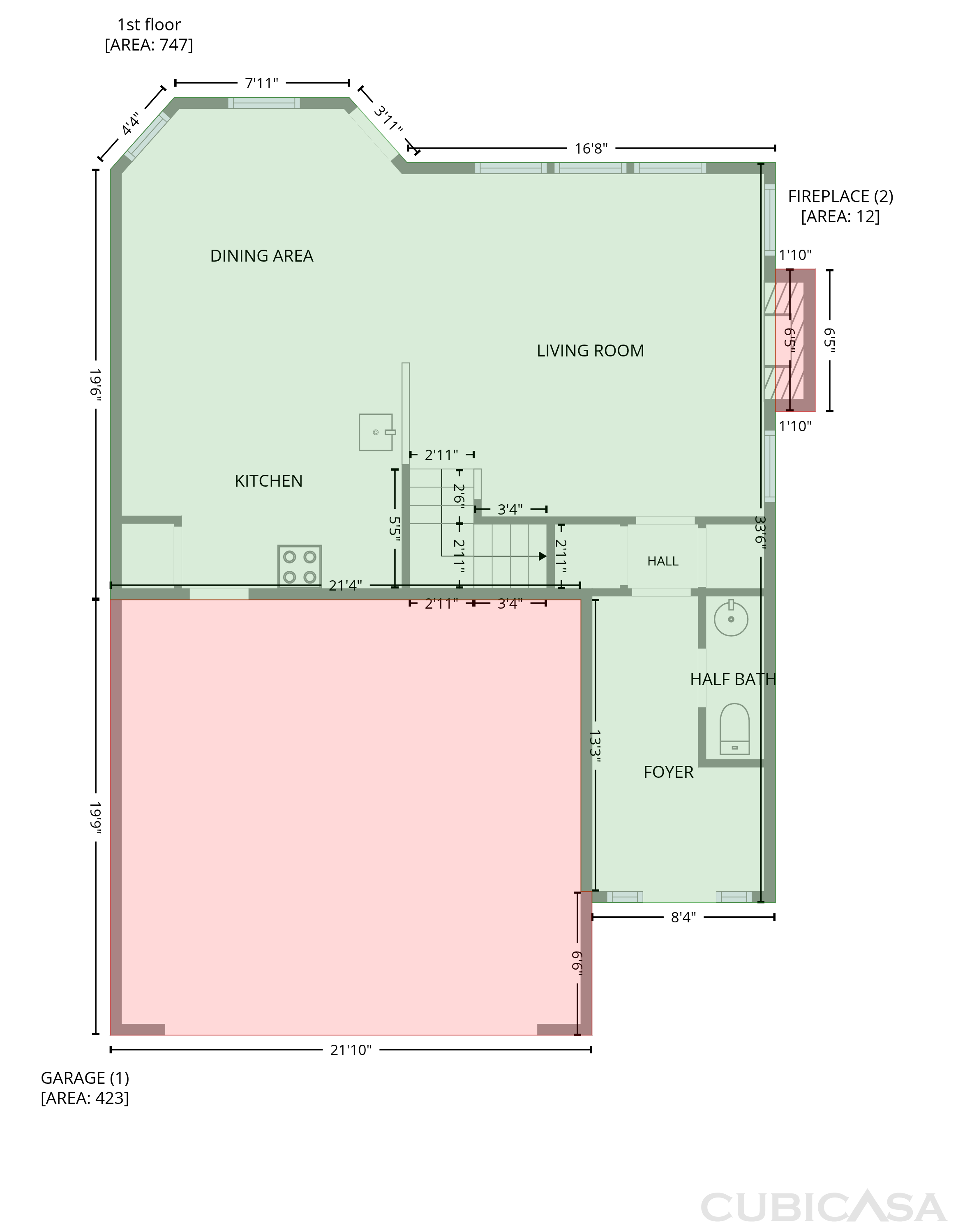 Main Floor of 34 Ramsgate Dr, Clayton, NC