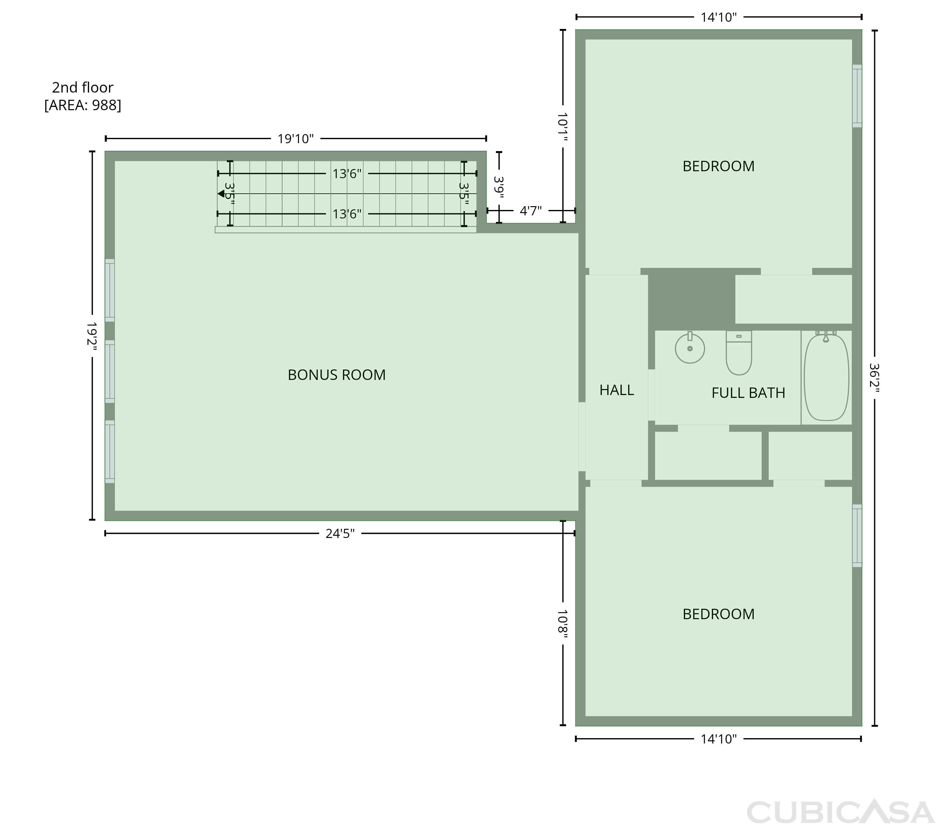 Second Floor of 2047 Emerald Lake Trl, Dayton, TX