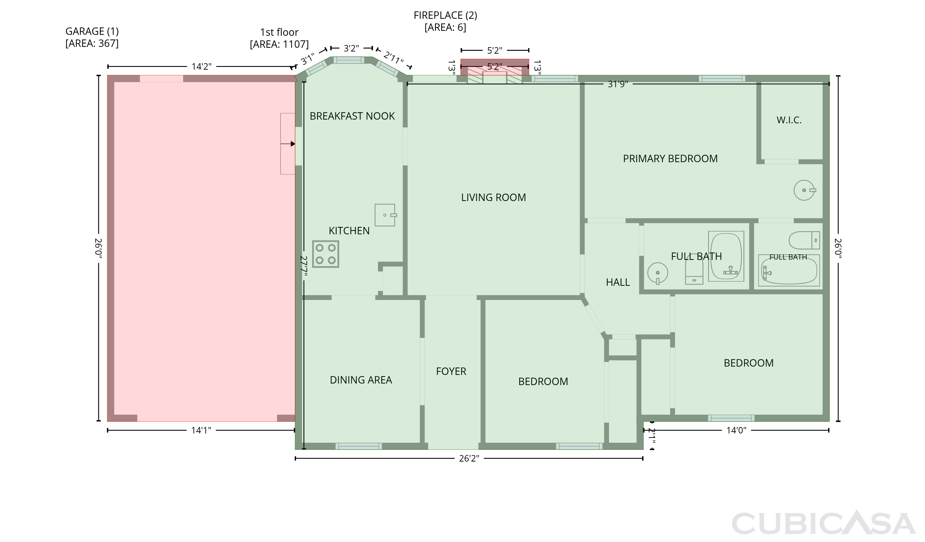 Main Floor of 2577 Previs Rd, Fayetteville, NC