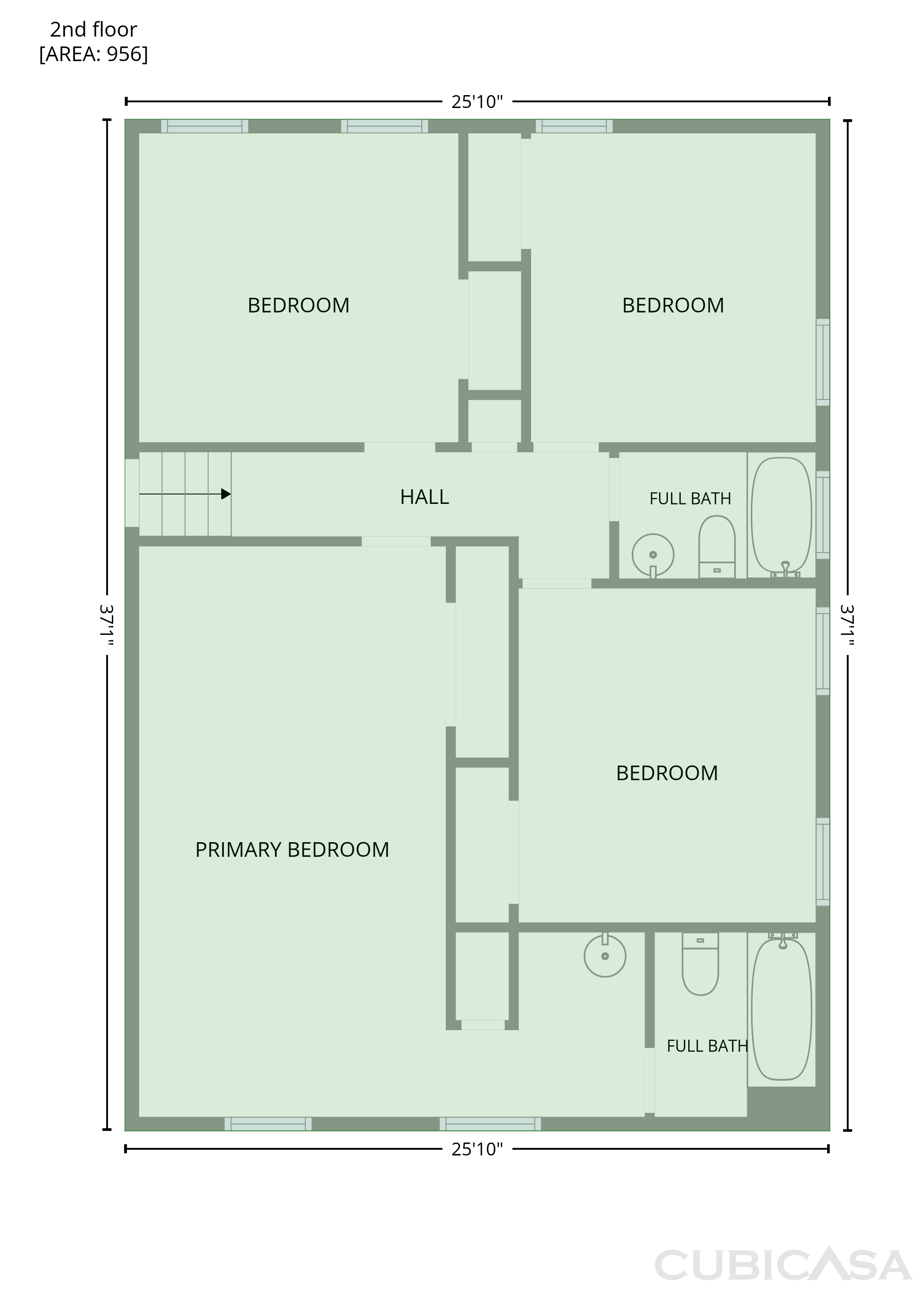 Second Floor of 4256 Cranton Ct NE, Brookhaven, GA