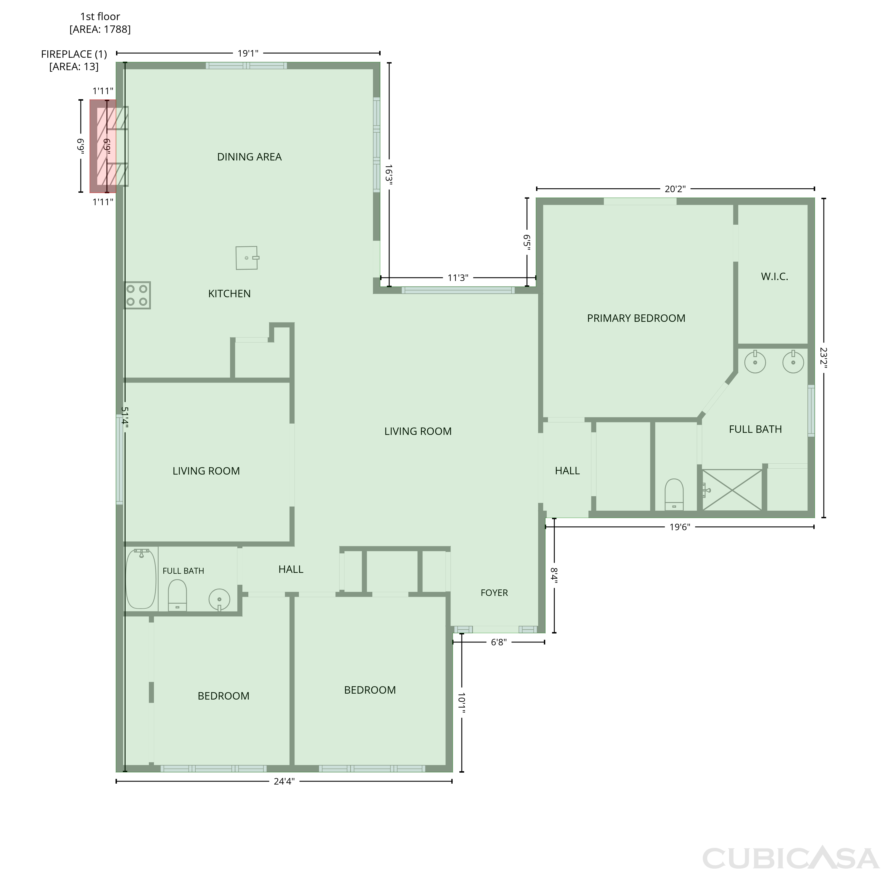 Main Floor of 5702 River Glen Dr, Greensboro, NC