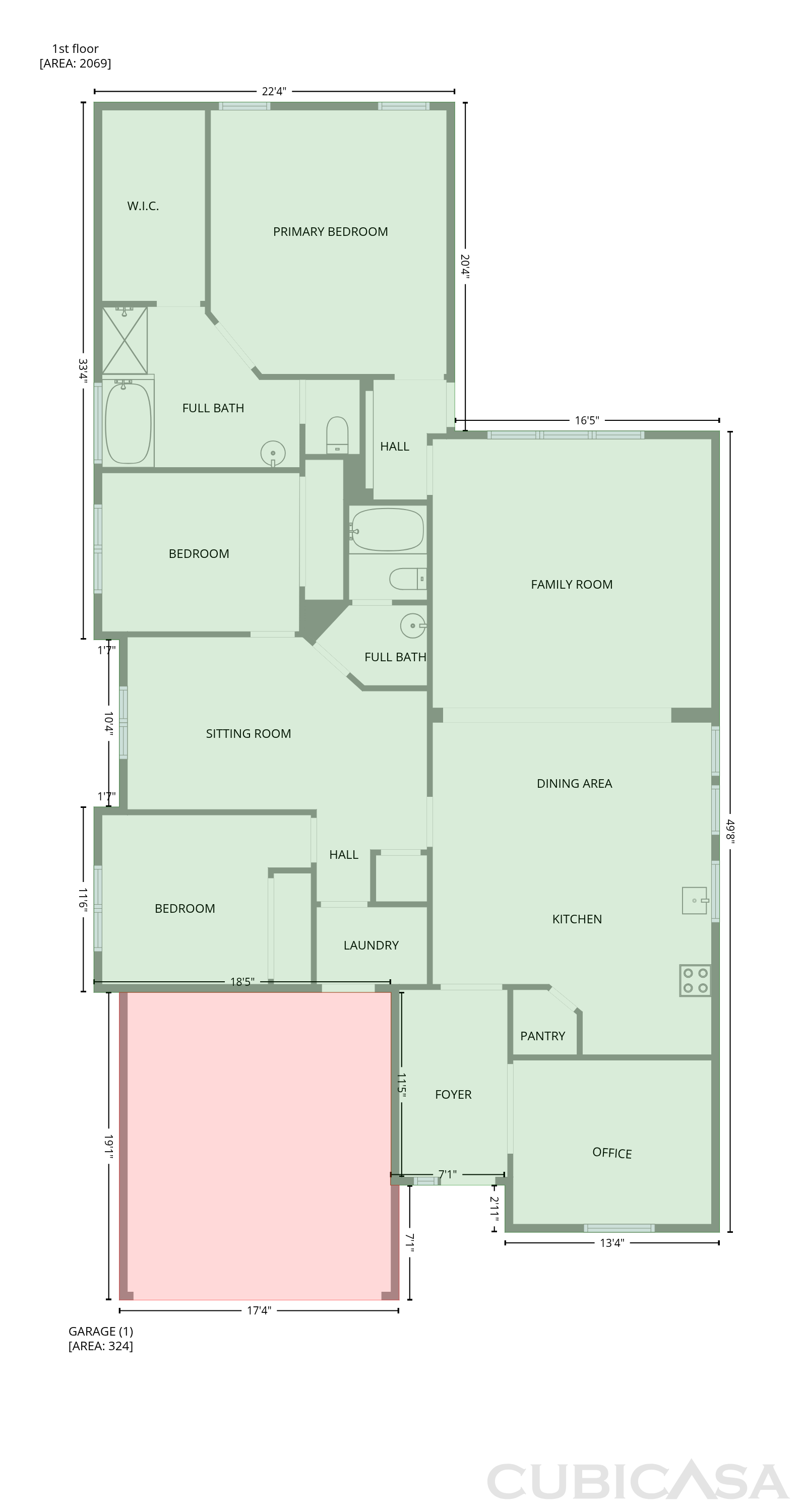 Main Floor of 16915 Shoal Park Dr, Cypress, TX