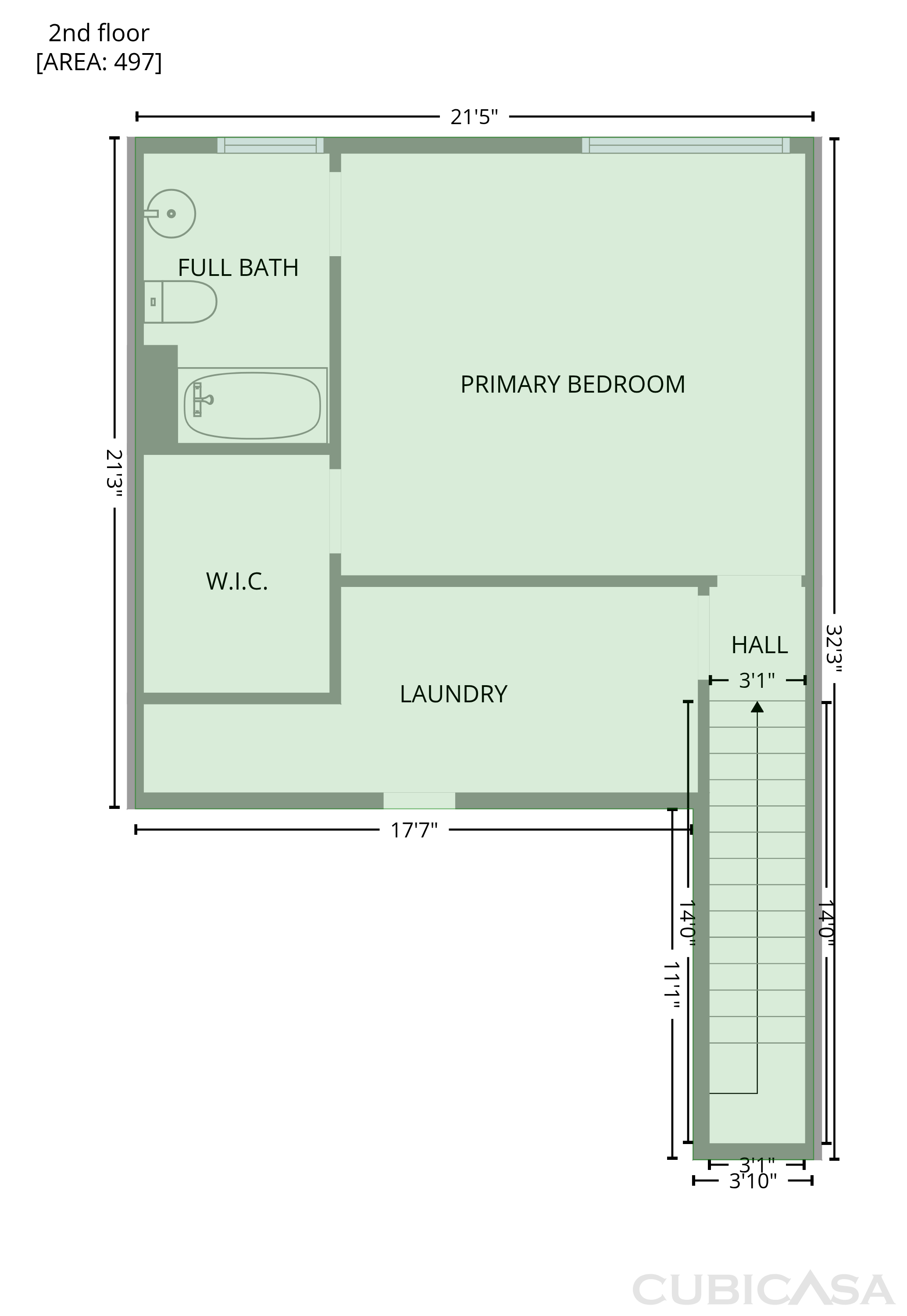Second Floor of 31 Arcadia Cv, Columbia, SC