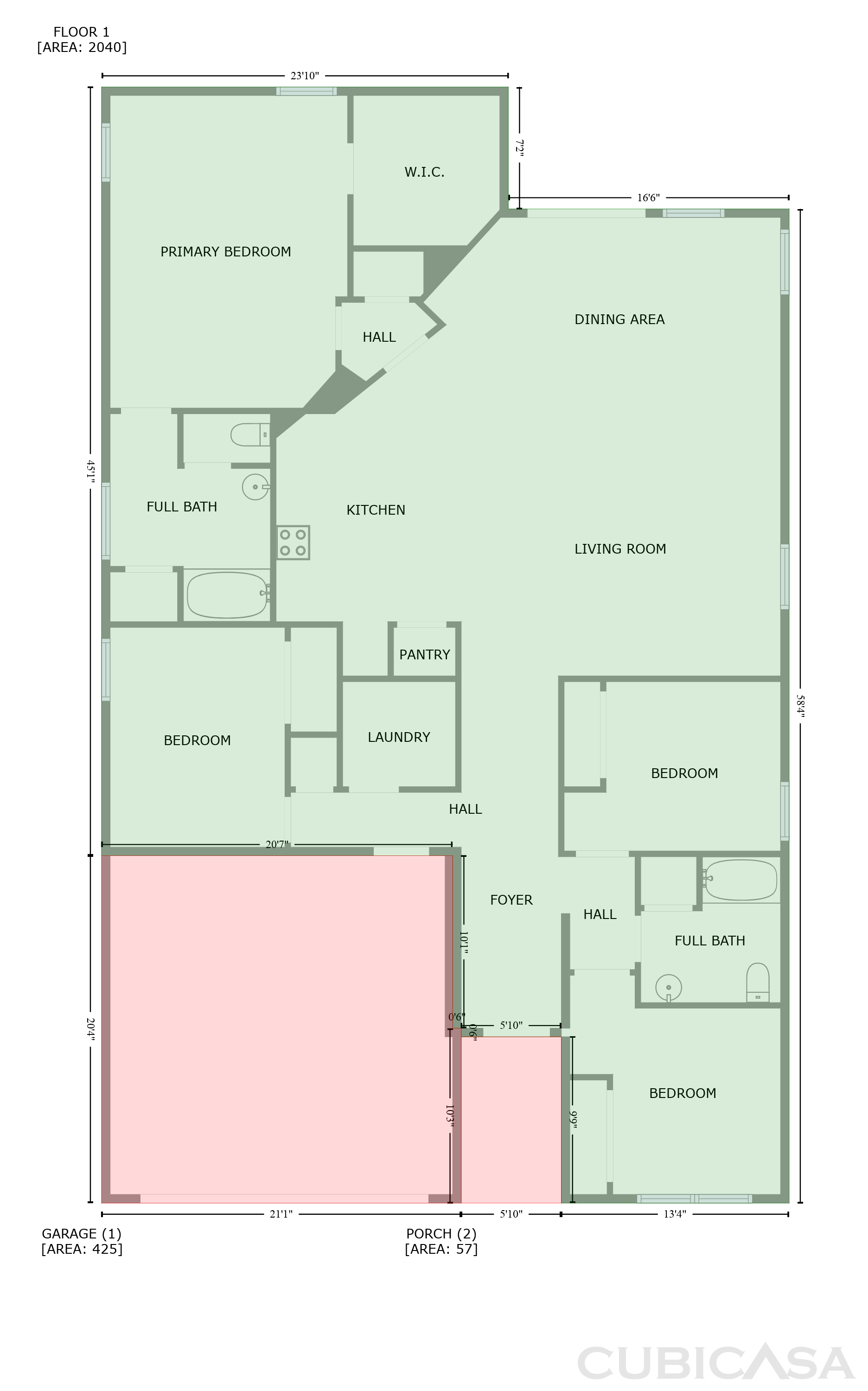 Main Floor of 3106 Angora Bay Dr, Middleburg, FL