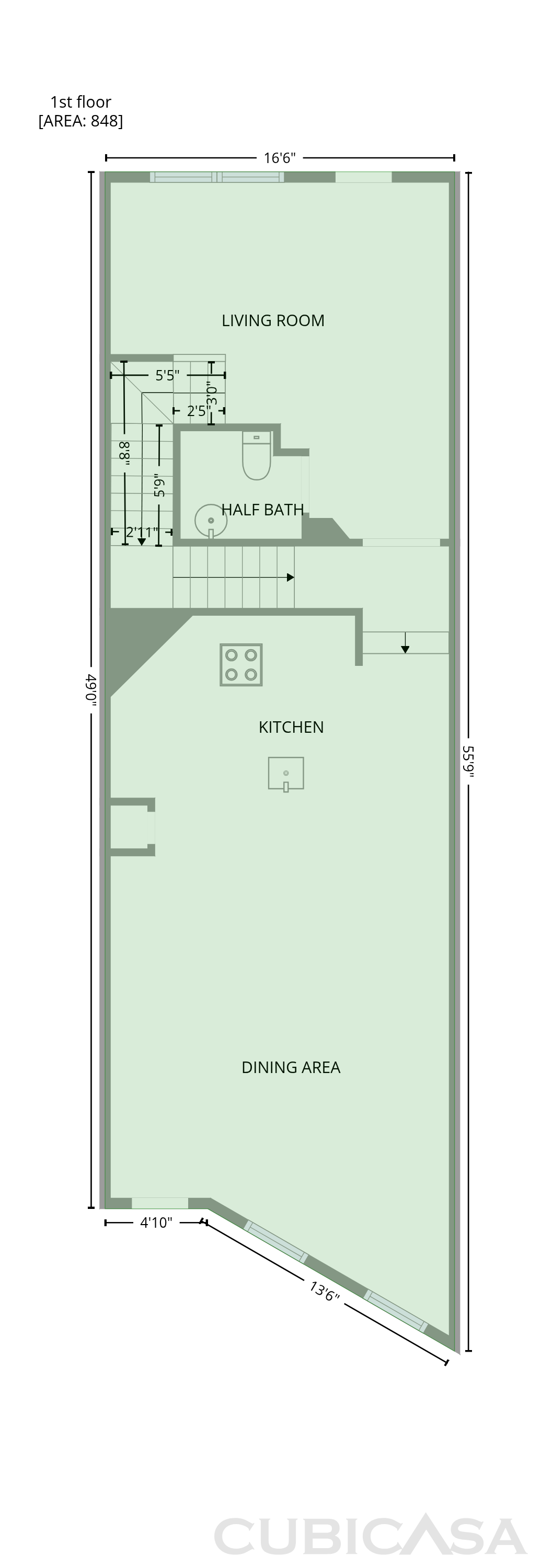 Second Floor of 2030 Main St NW, Atlanta, GA
