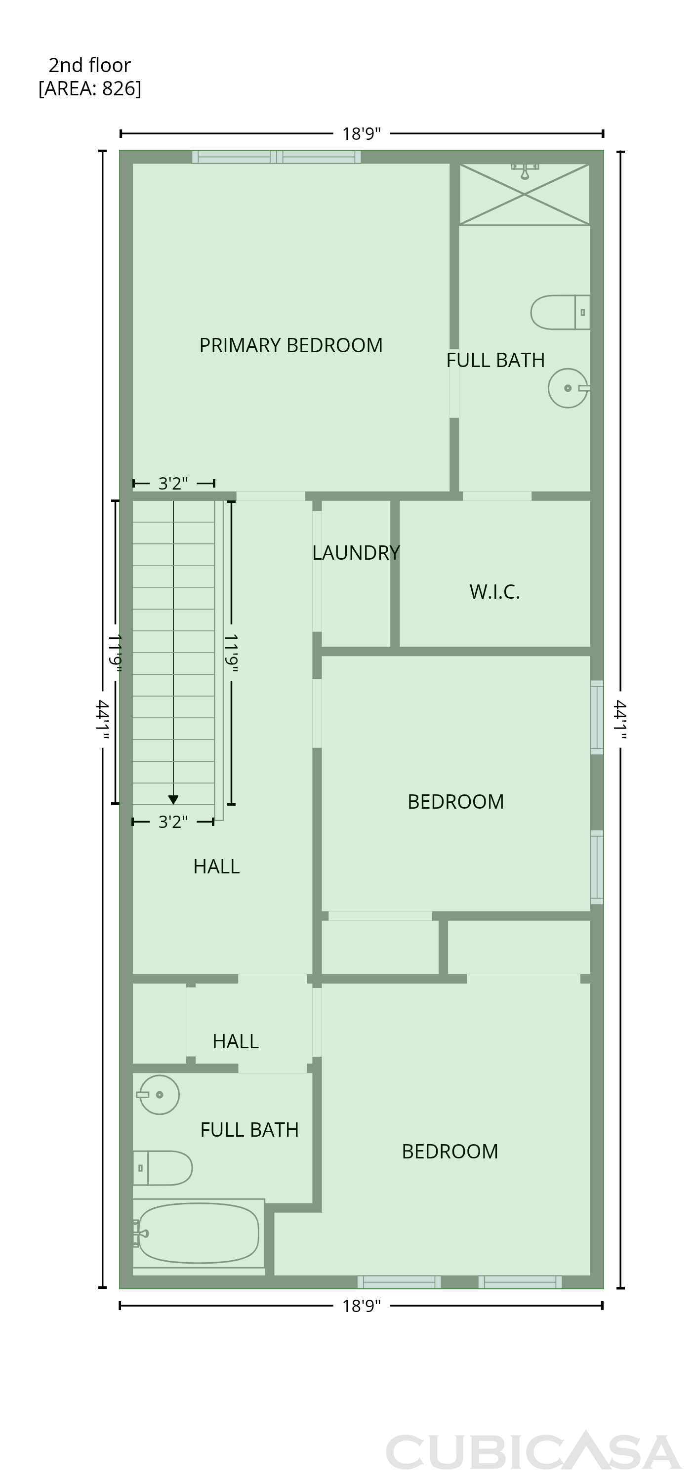 Second Floor of 227A Hillcrest Dr, Madison, TN
