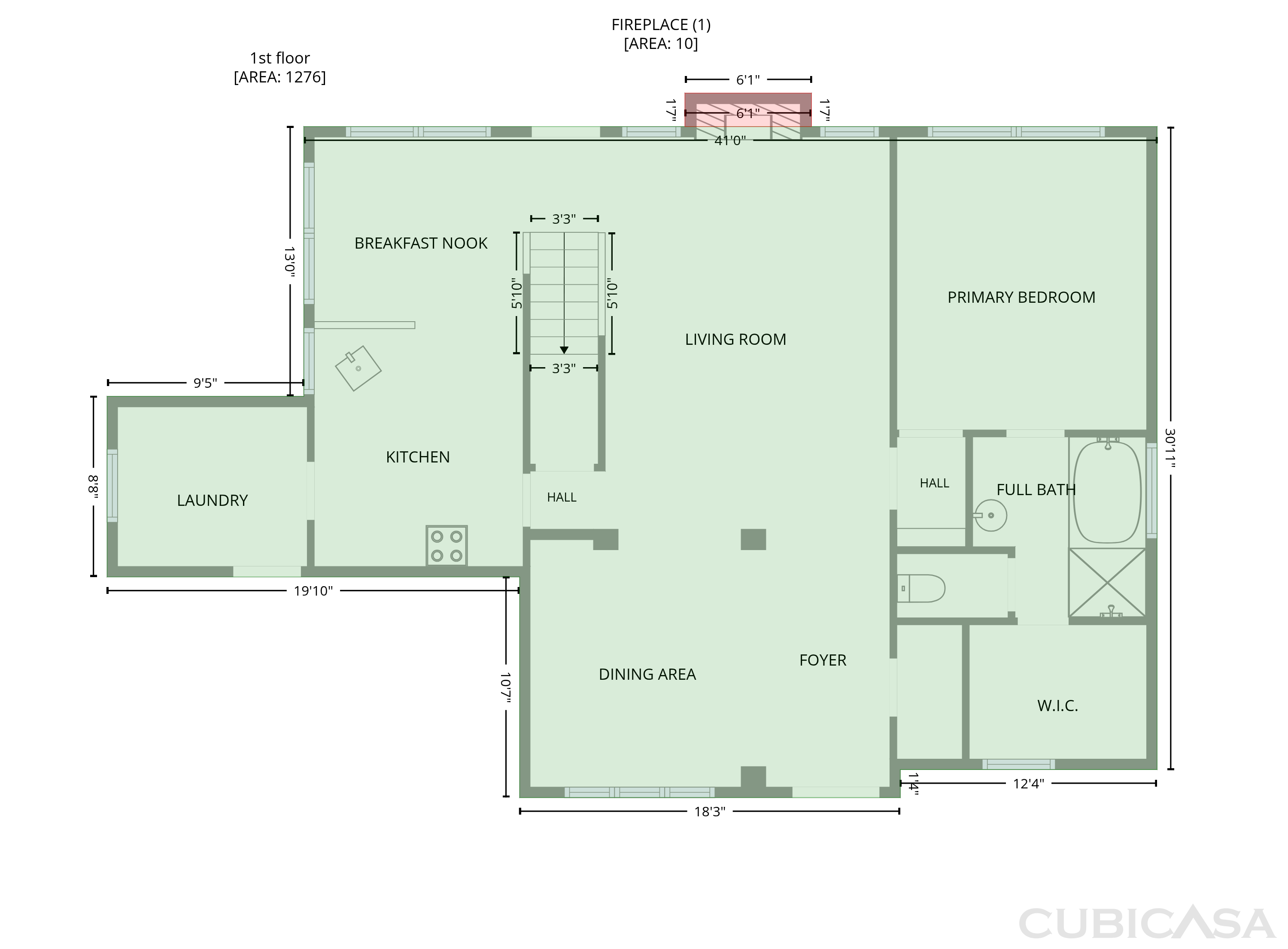 Main Floor of 501 Rippling Ct, Temple, GA