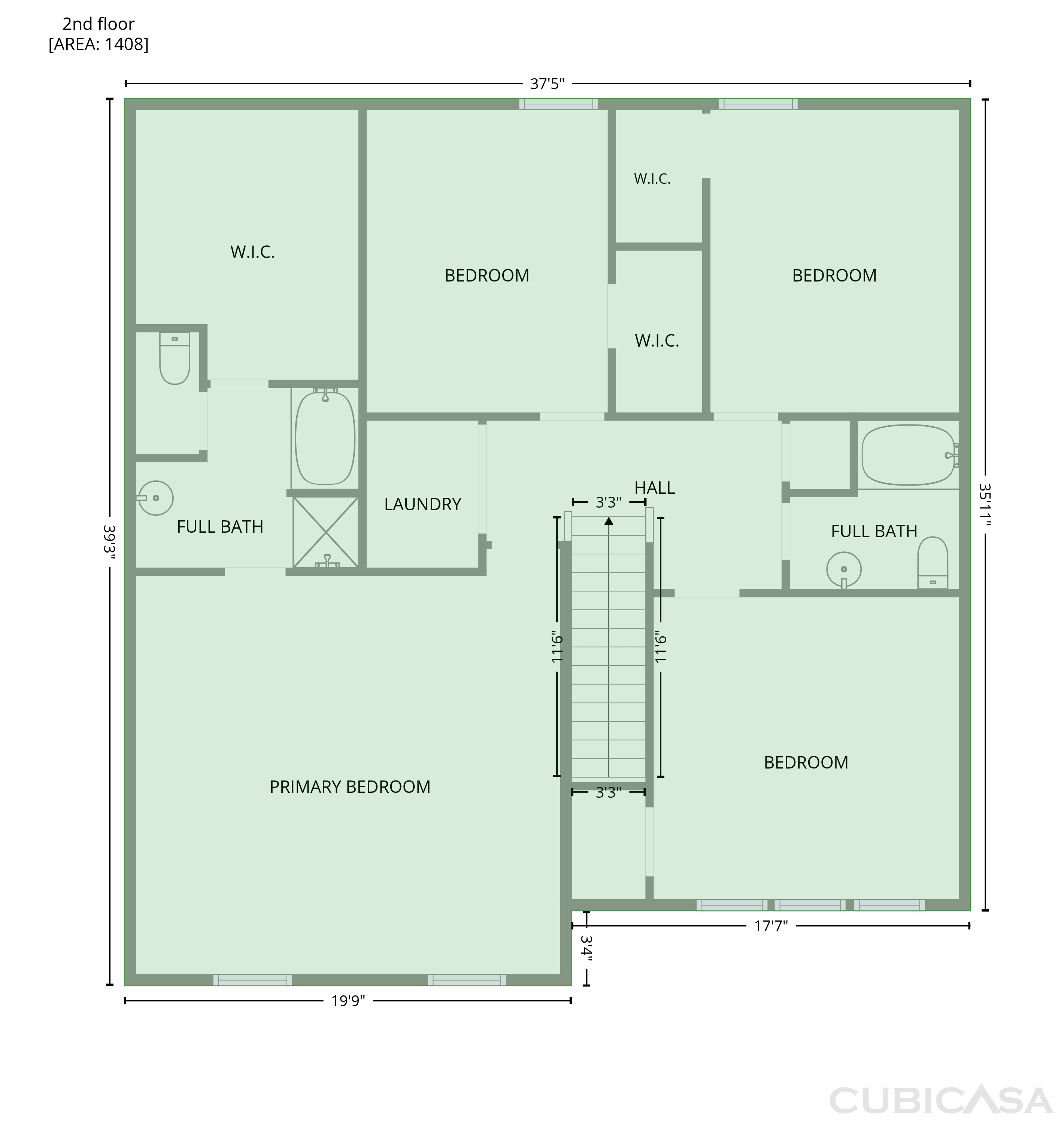 Second Floor of 7023 Branch Fork Rd, Charlotte, NC