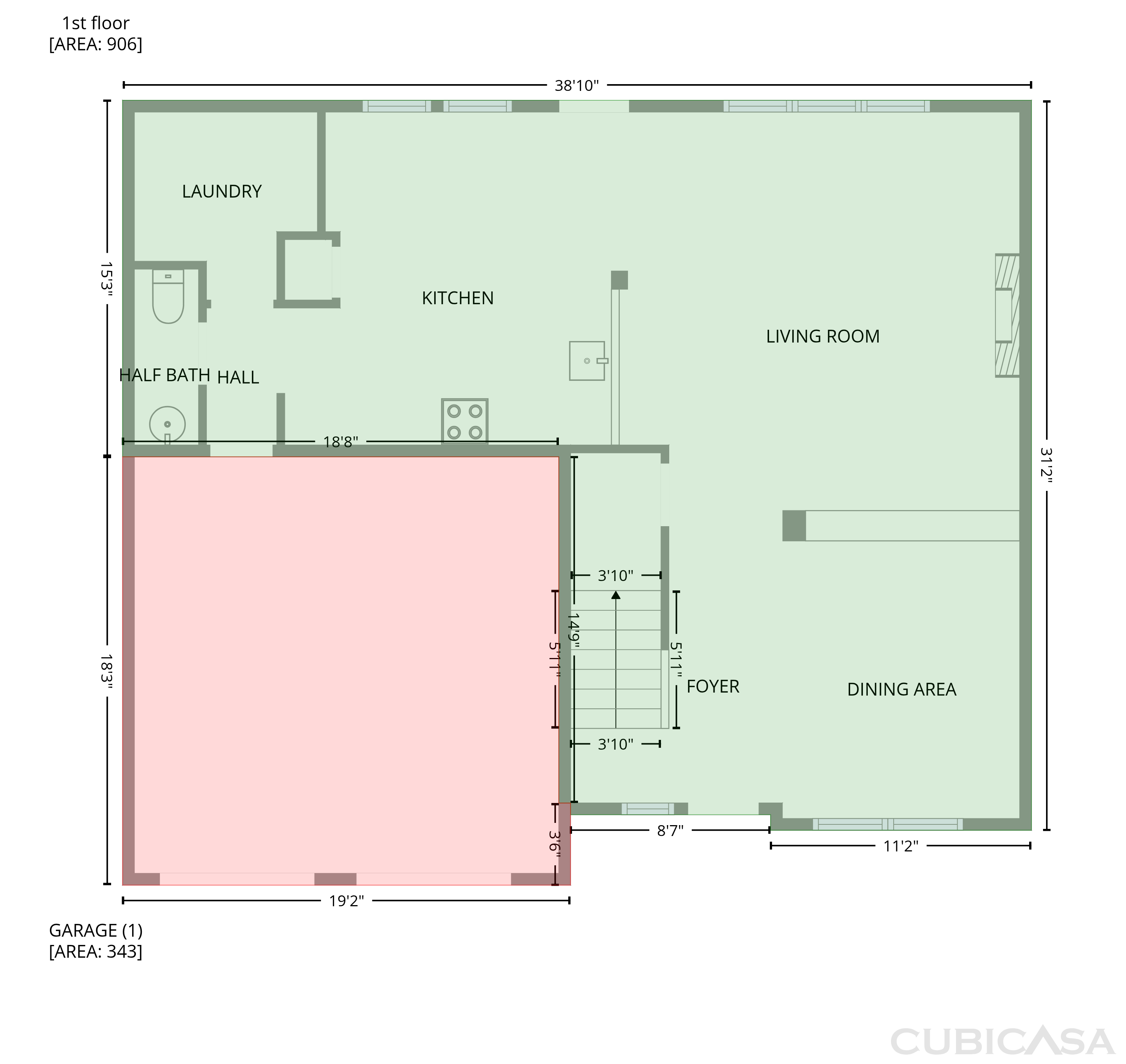 Main Floor of 3605 Lazy River Ranch Rd, Roanoke, TX