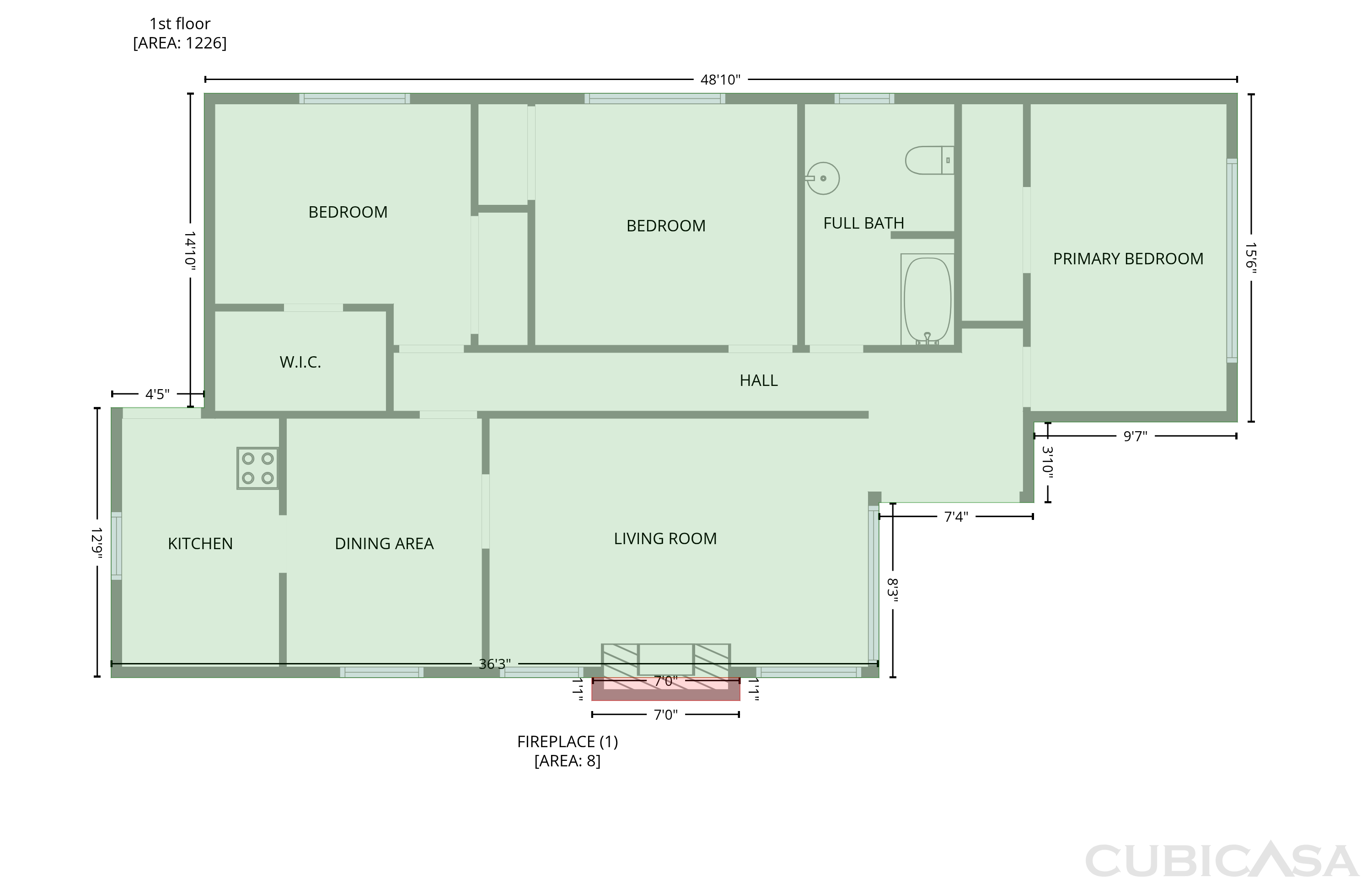Main Floor of 817 S 9th St, Alhambra, CA