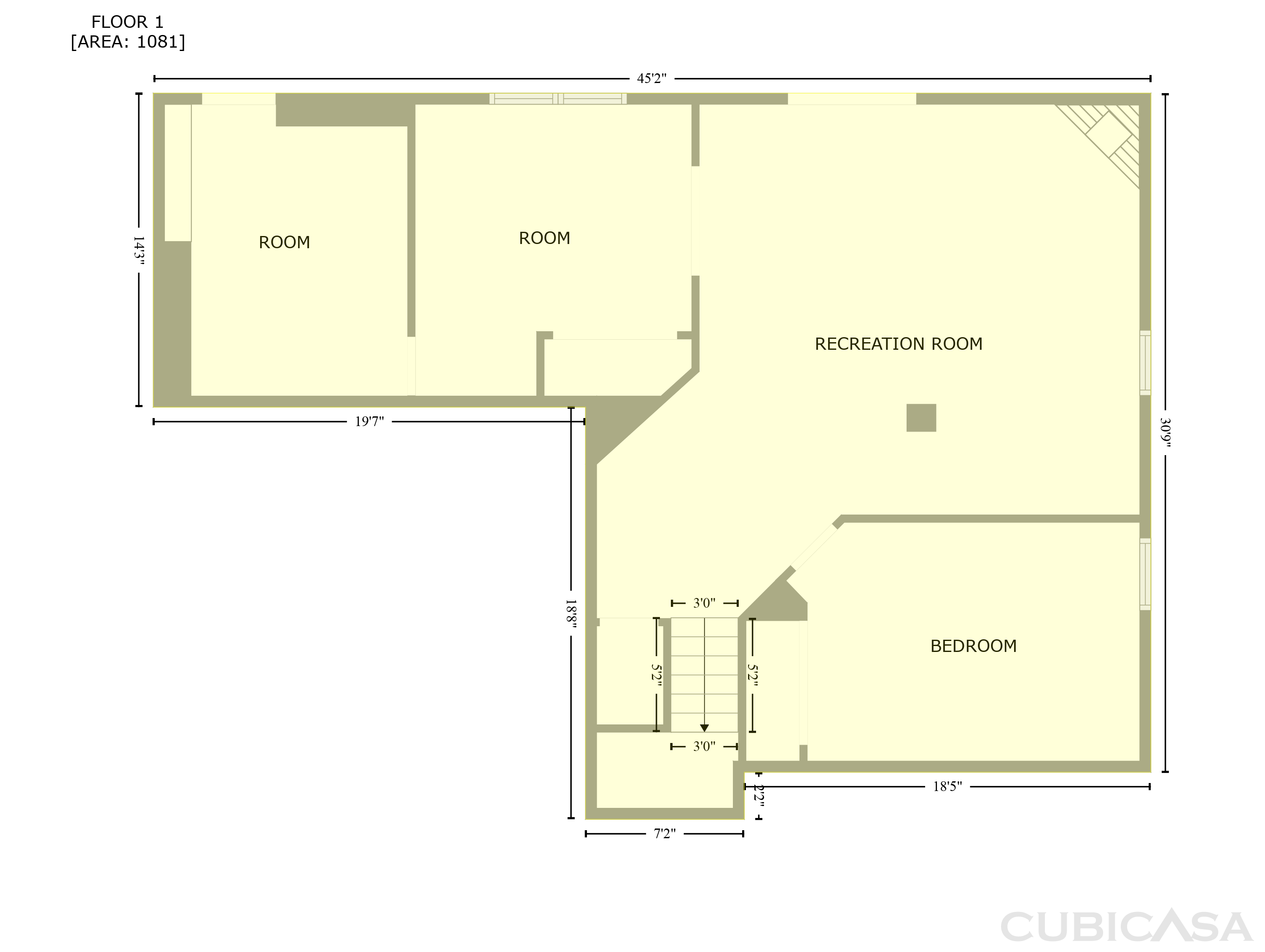 Main Floor of 8806 Glenside St, Huntersville, NC