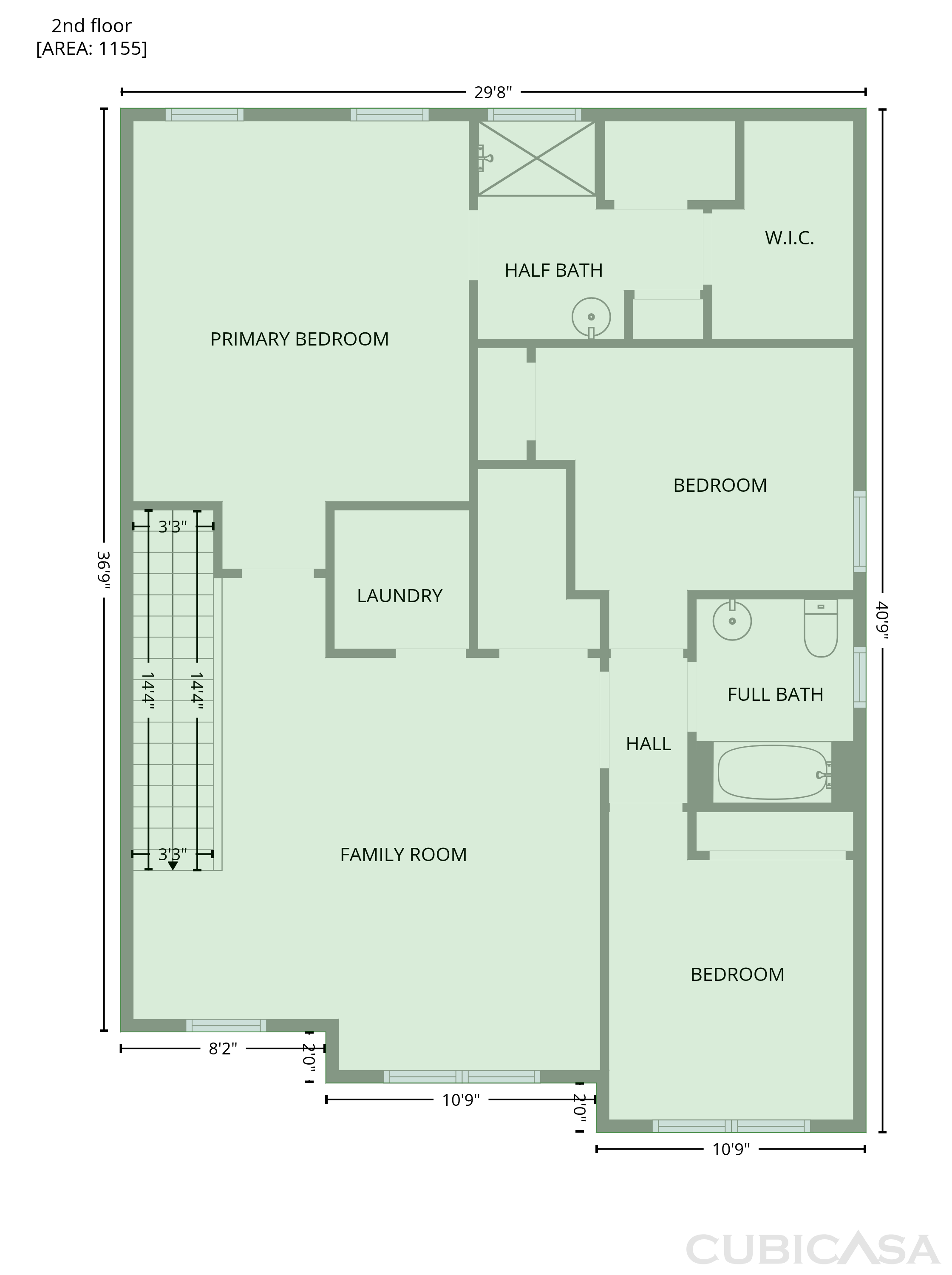 Second Floor of 10654 Hawks Landing Dr, Land O Lakes, FL