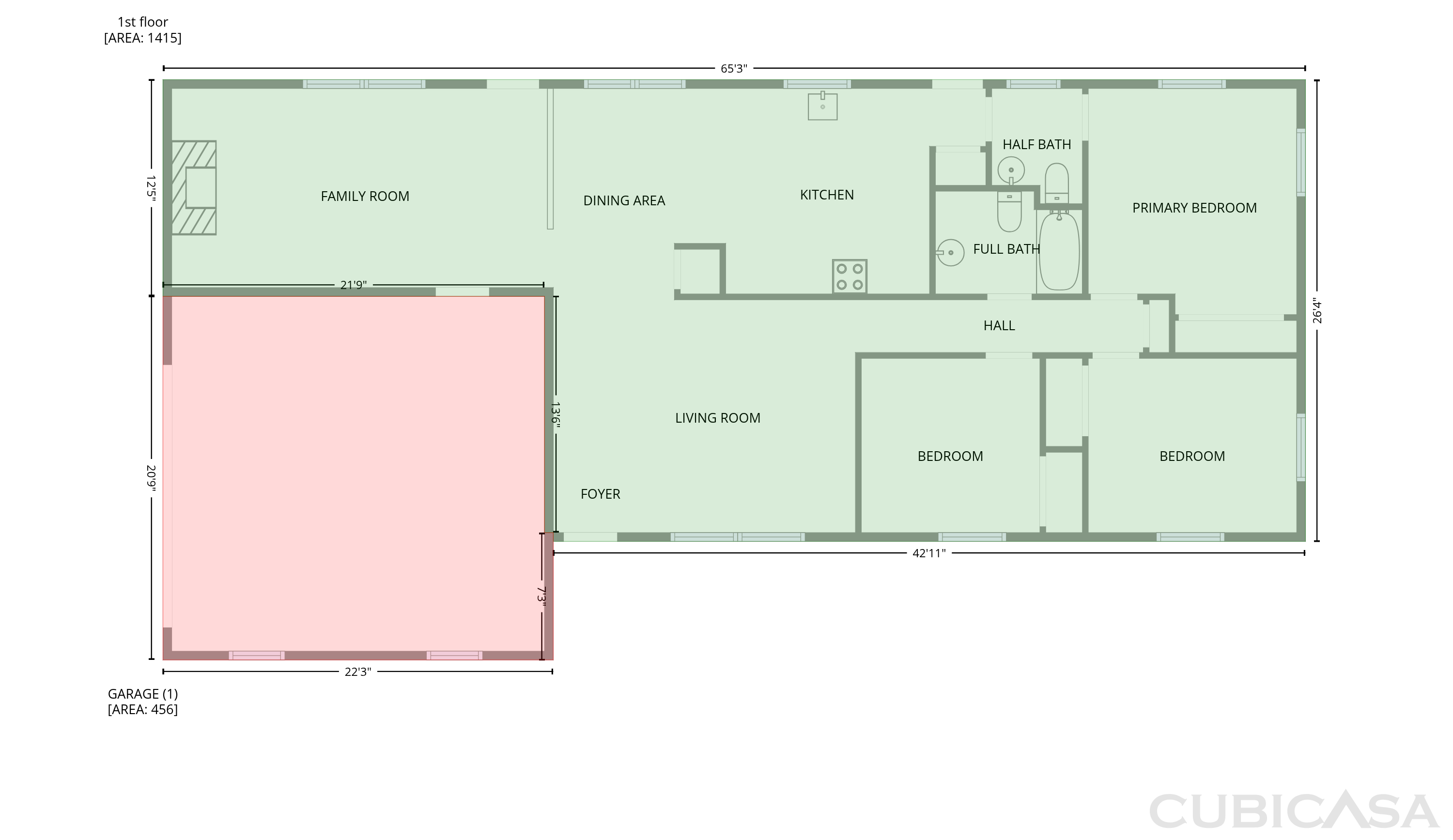 Main Floor of 5110 Winston Dr, Indianapolis, IN