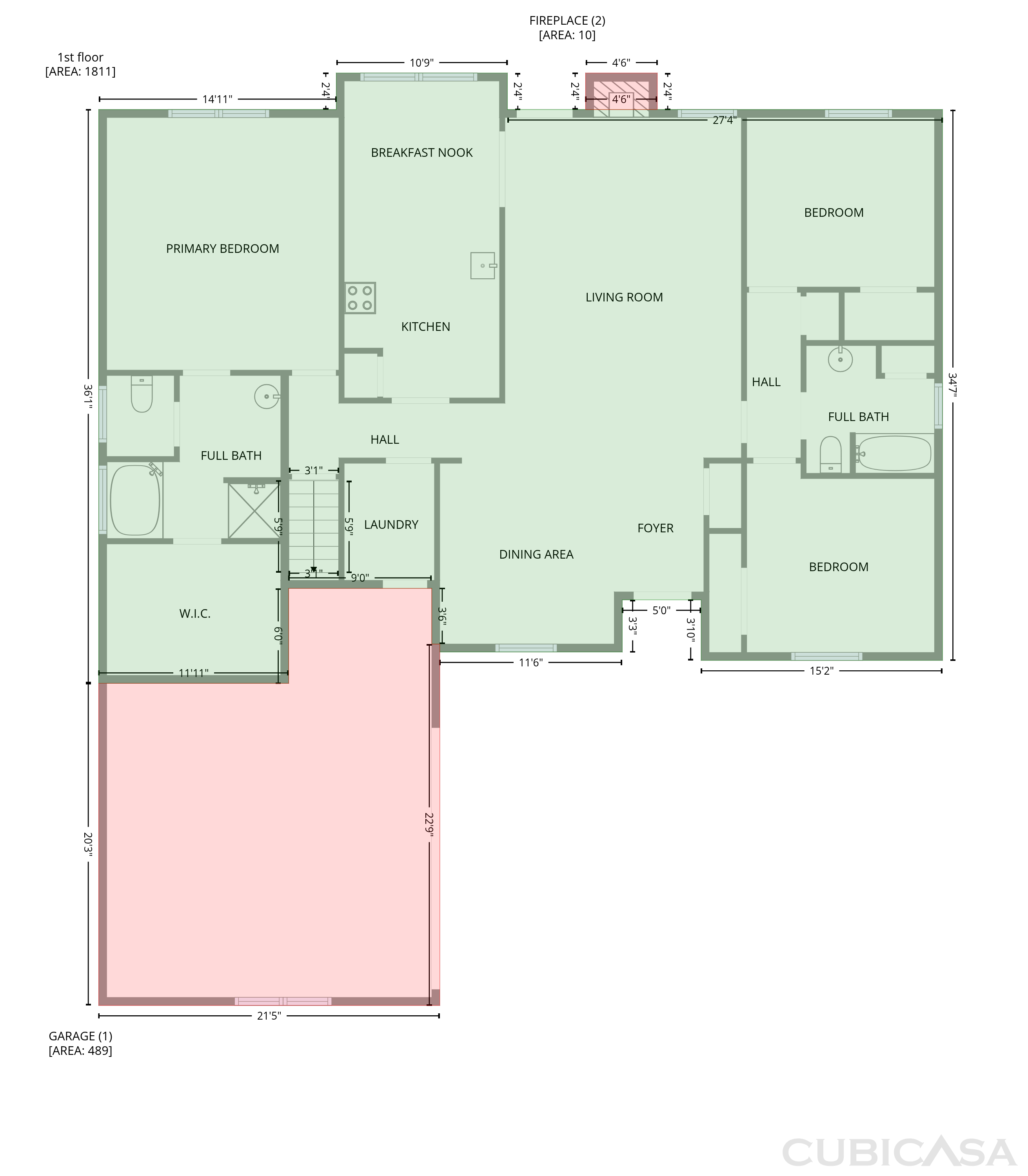 Main Floor of 4203 Old Cahaba Pkwy, Helena, AL