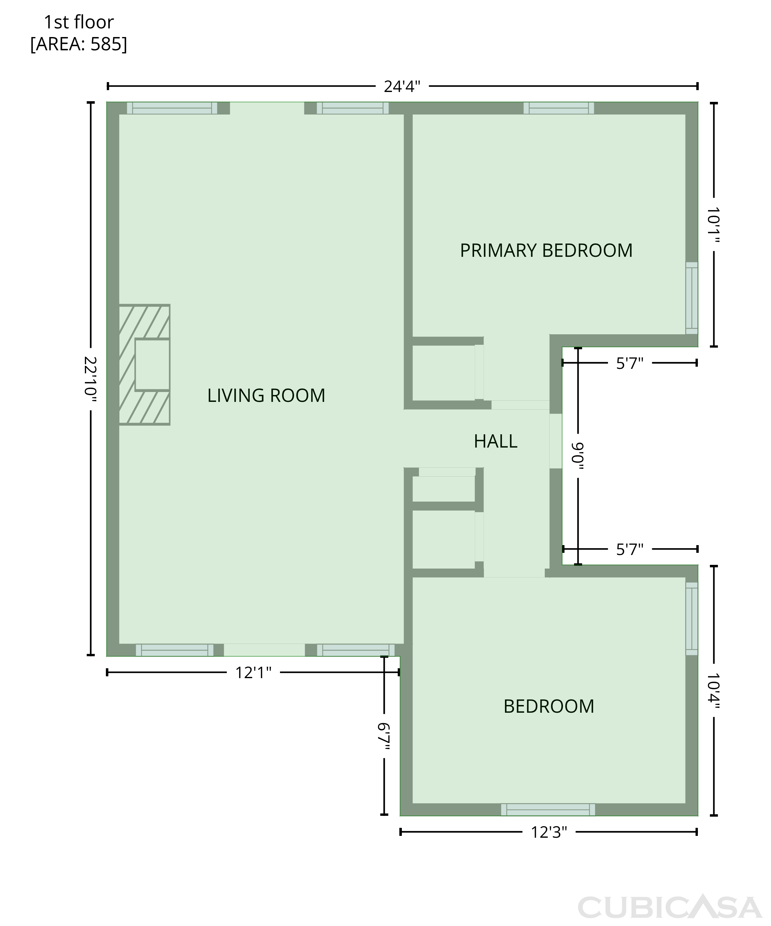 Main Floor of 22 Gillen Ter, Gloversville, NY