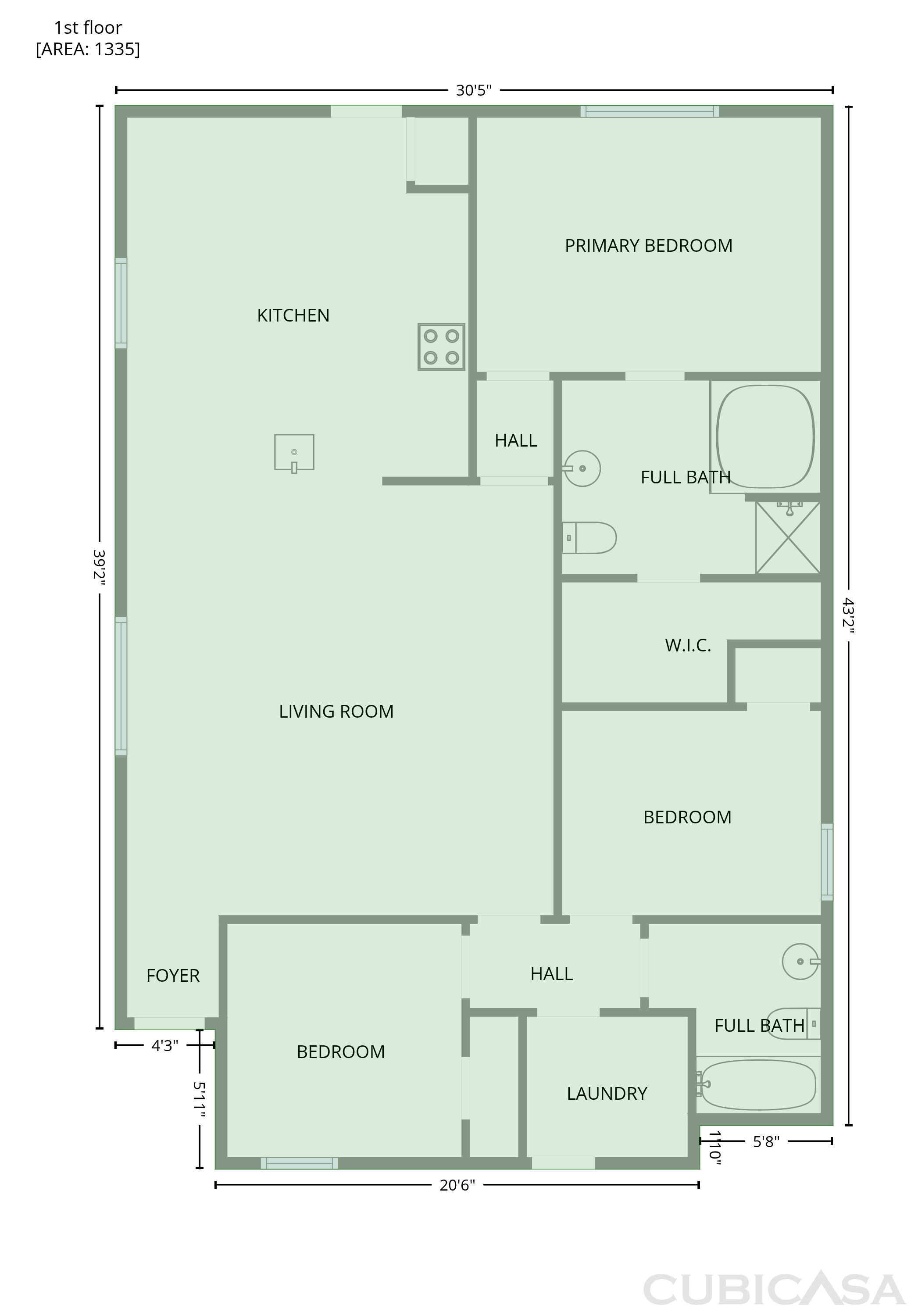 Main Floor of 7015 Rosebud Hollow Ln, Richmond, TX