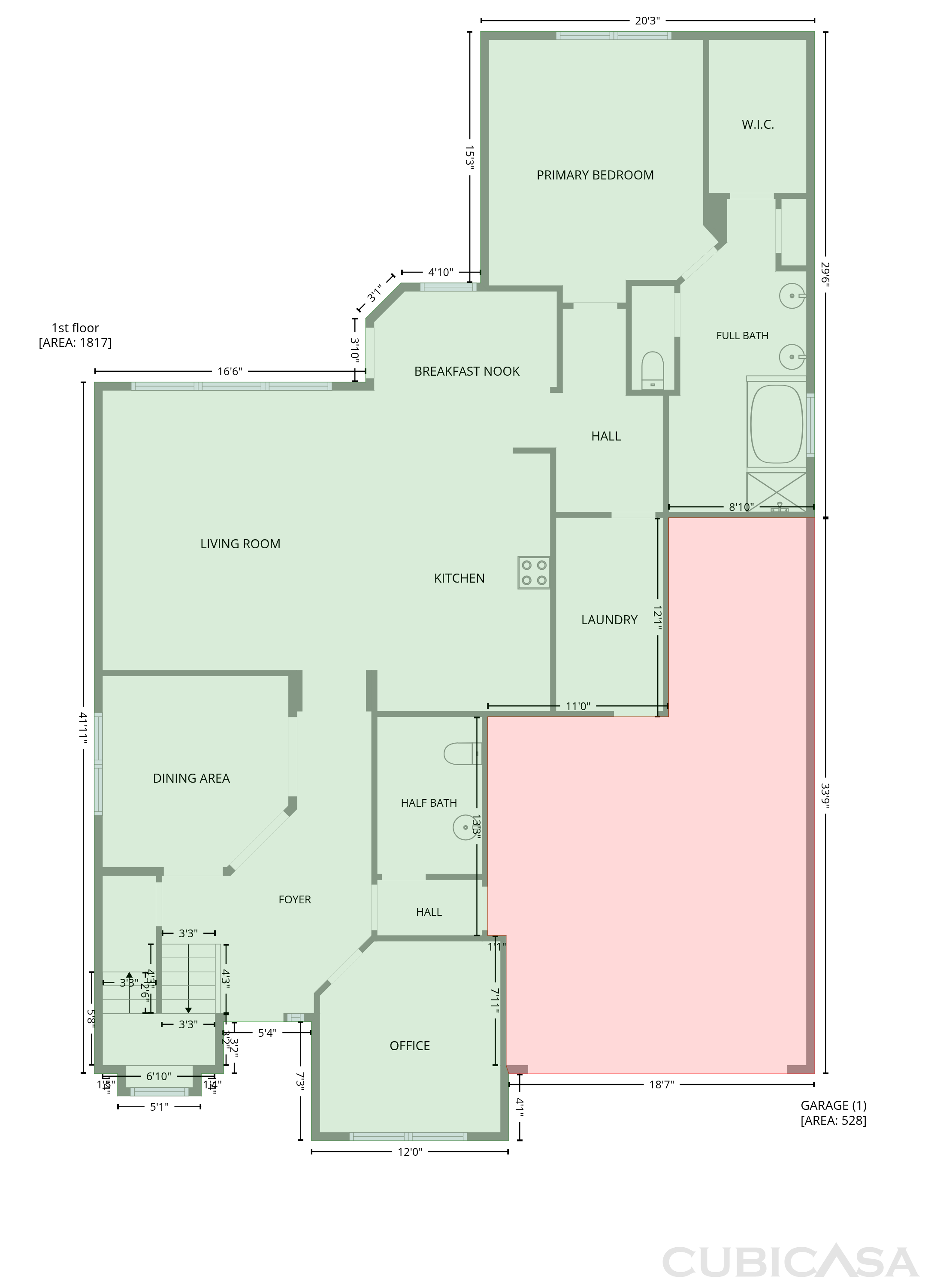 Main Floor of 3001 Gilchrist Dr, Lorena, TX