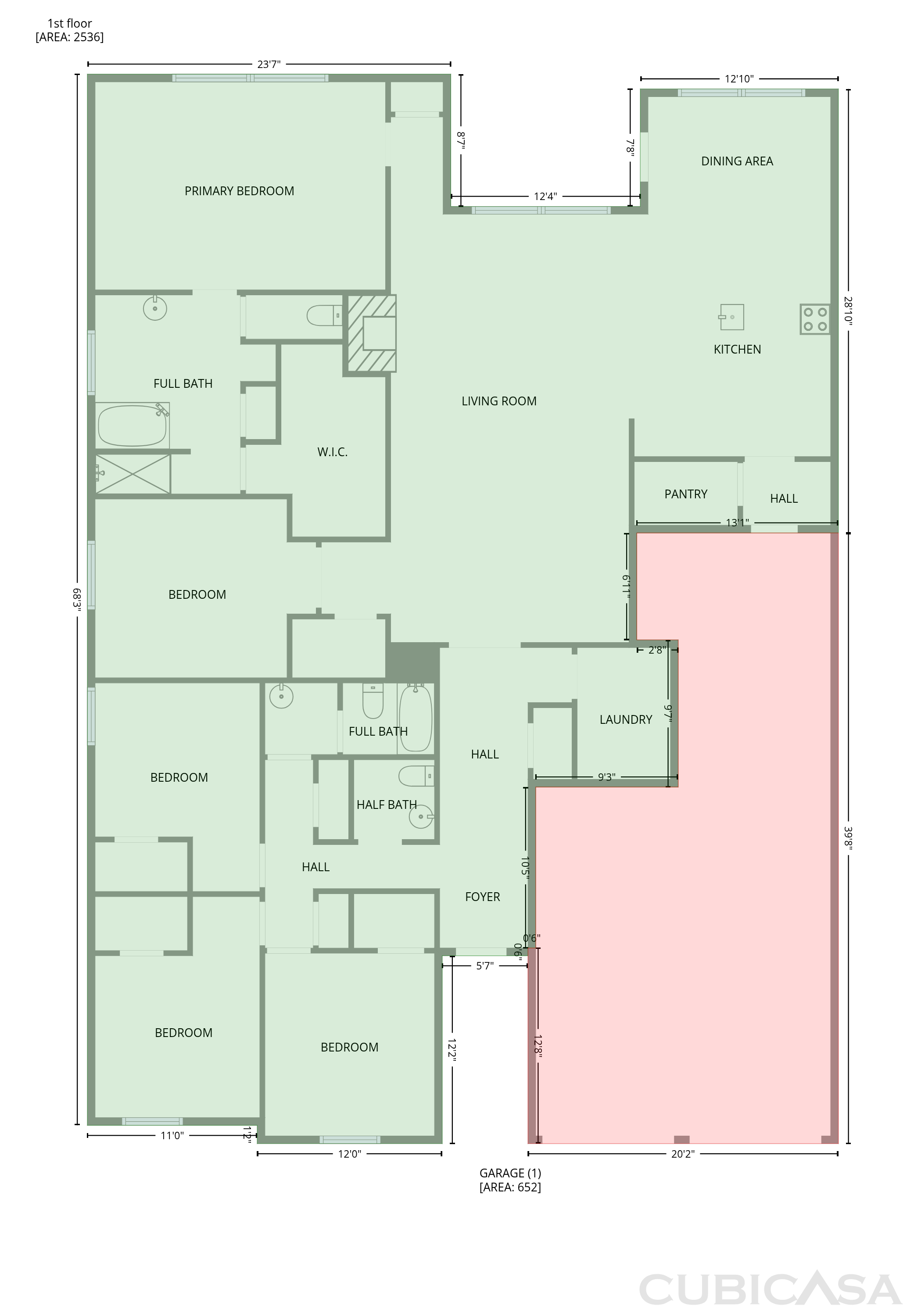 Main Floor of 2613 Oak Blossom Dr, McKinney, TX