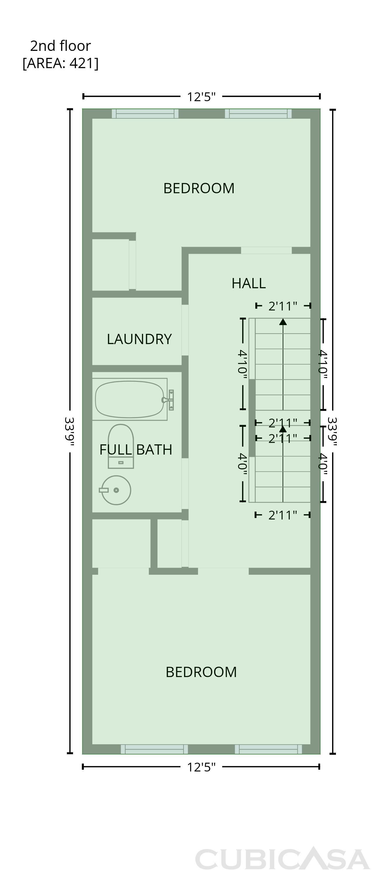 Third Floor of 1819 Mountain St, Philadelphia, PA
