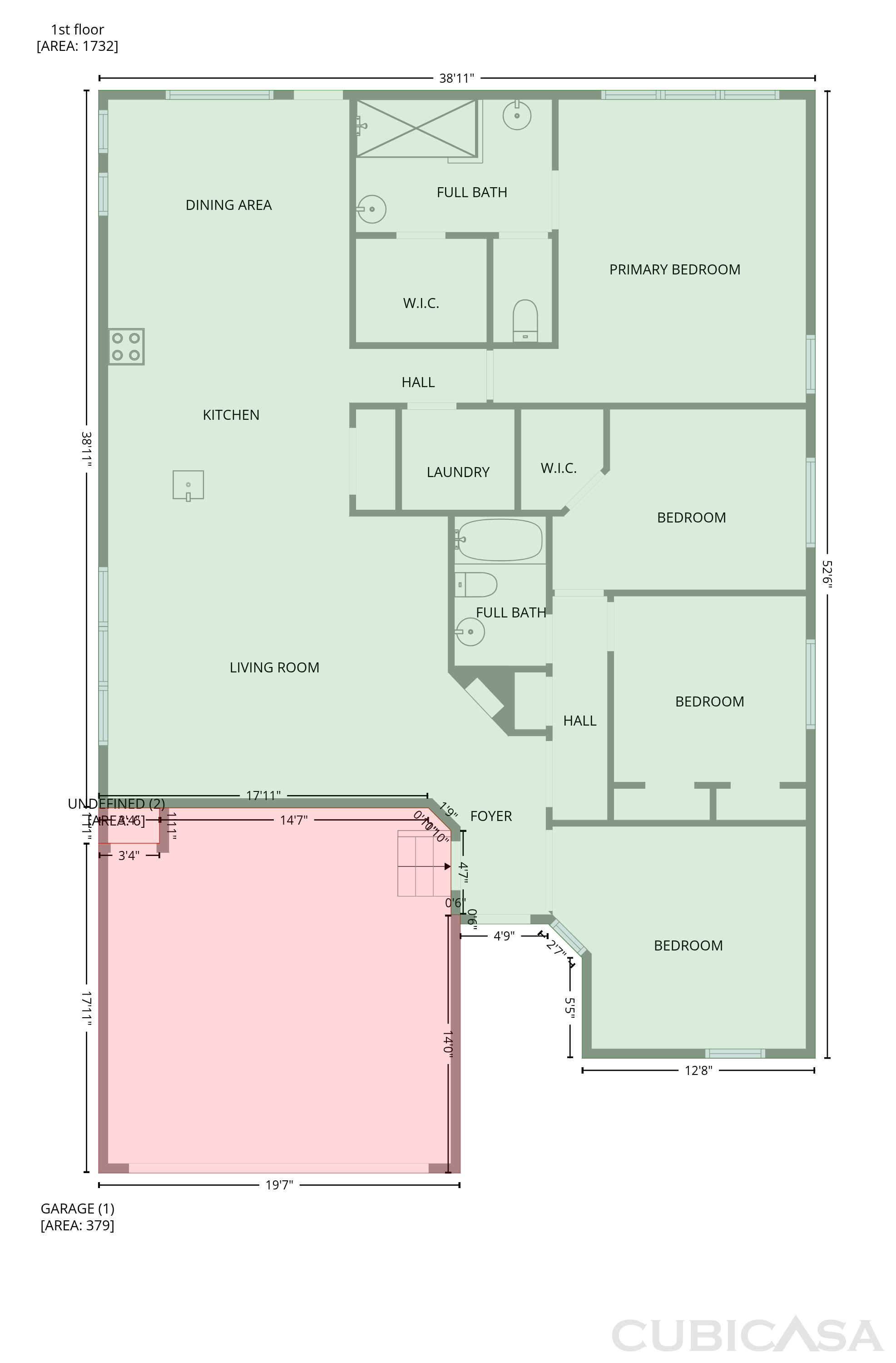 Main Floor of 543 Tanda Ln, Hutto, TX