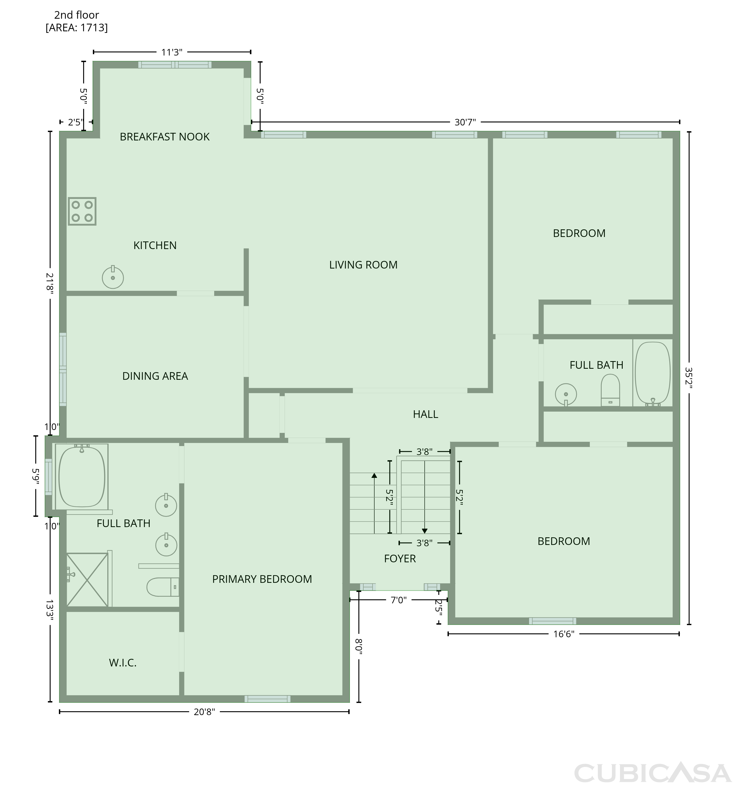Second Floor of 5355 Queen Ester Ct, Ellenwood, GA
