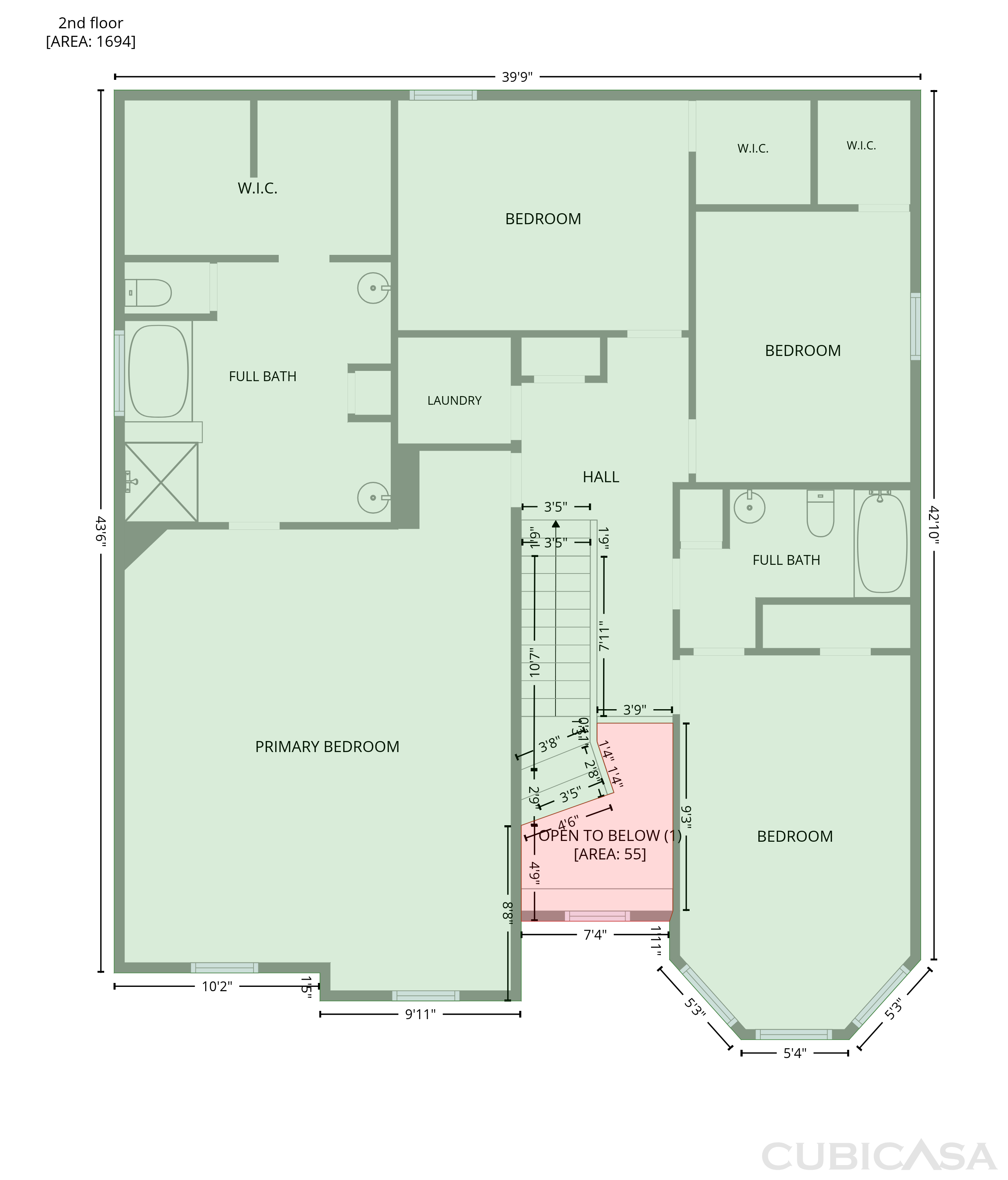 Third Floor of 996 Spanish Moss Trl, Loganville, GA