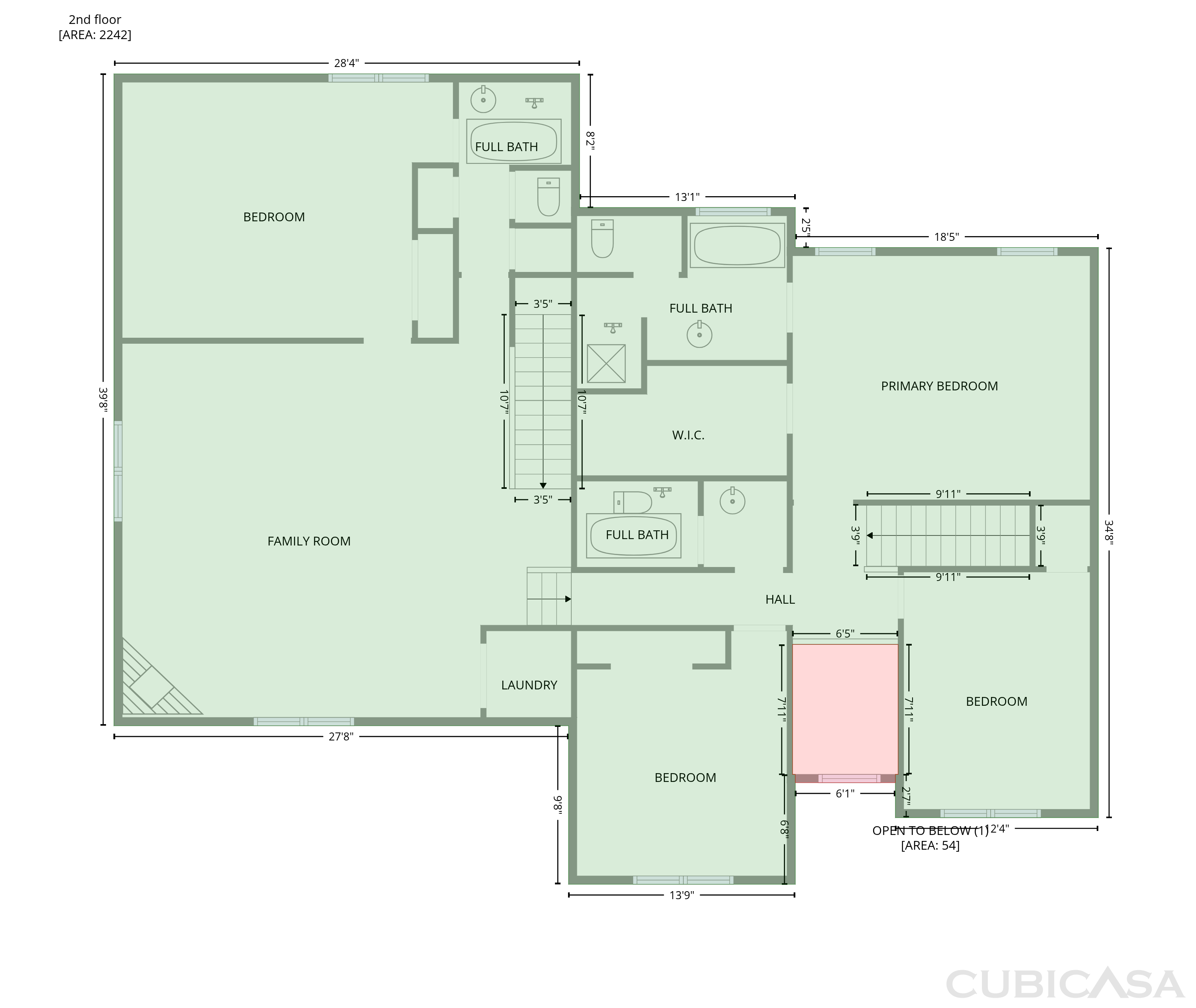 Second Floor of 118 Pilot Knob Ln, Hendersonville, TN