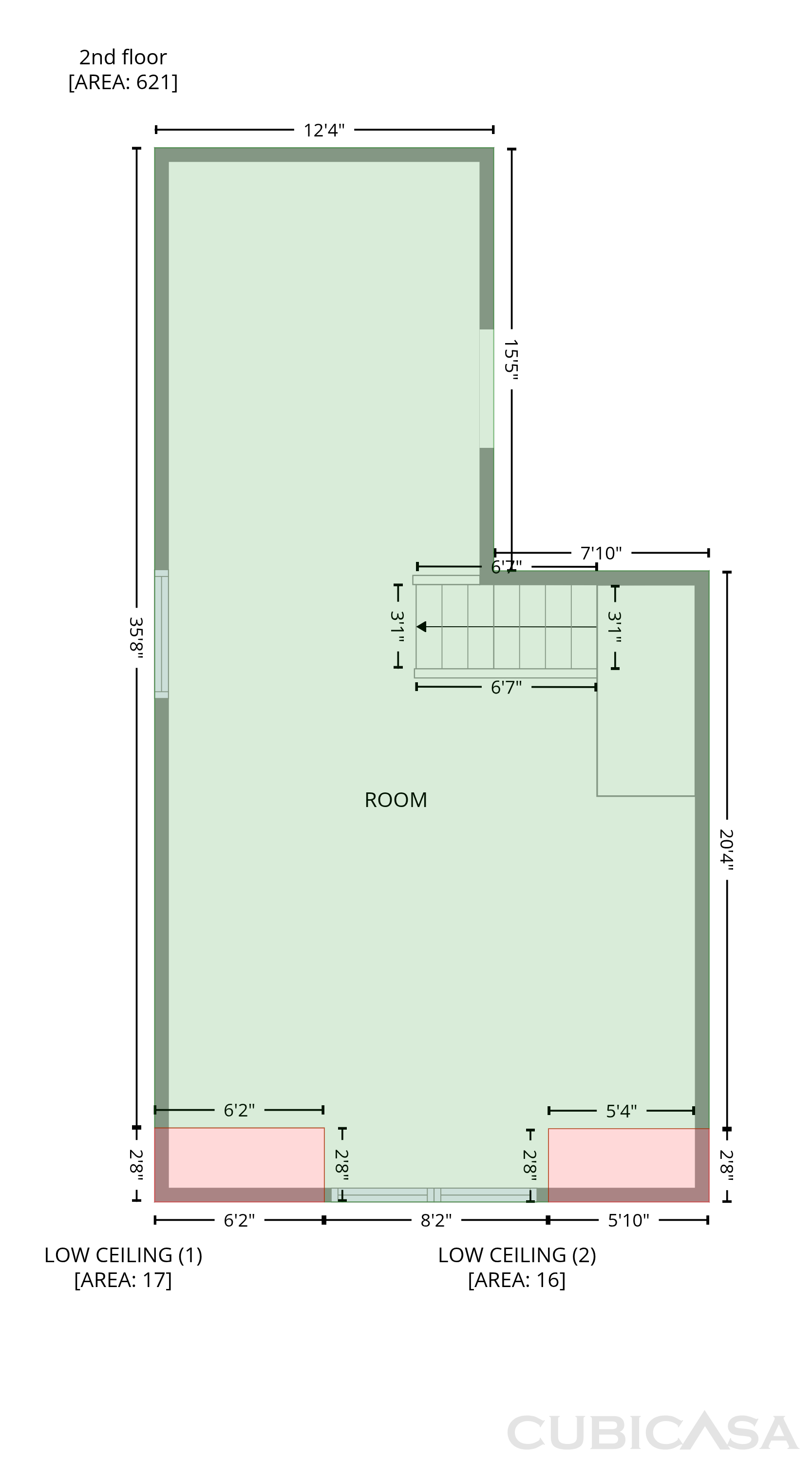 Second Floor of 2155 Savage Creek Dr, Springfield, TN