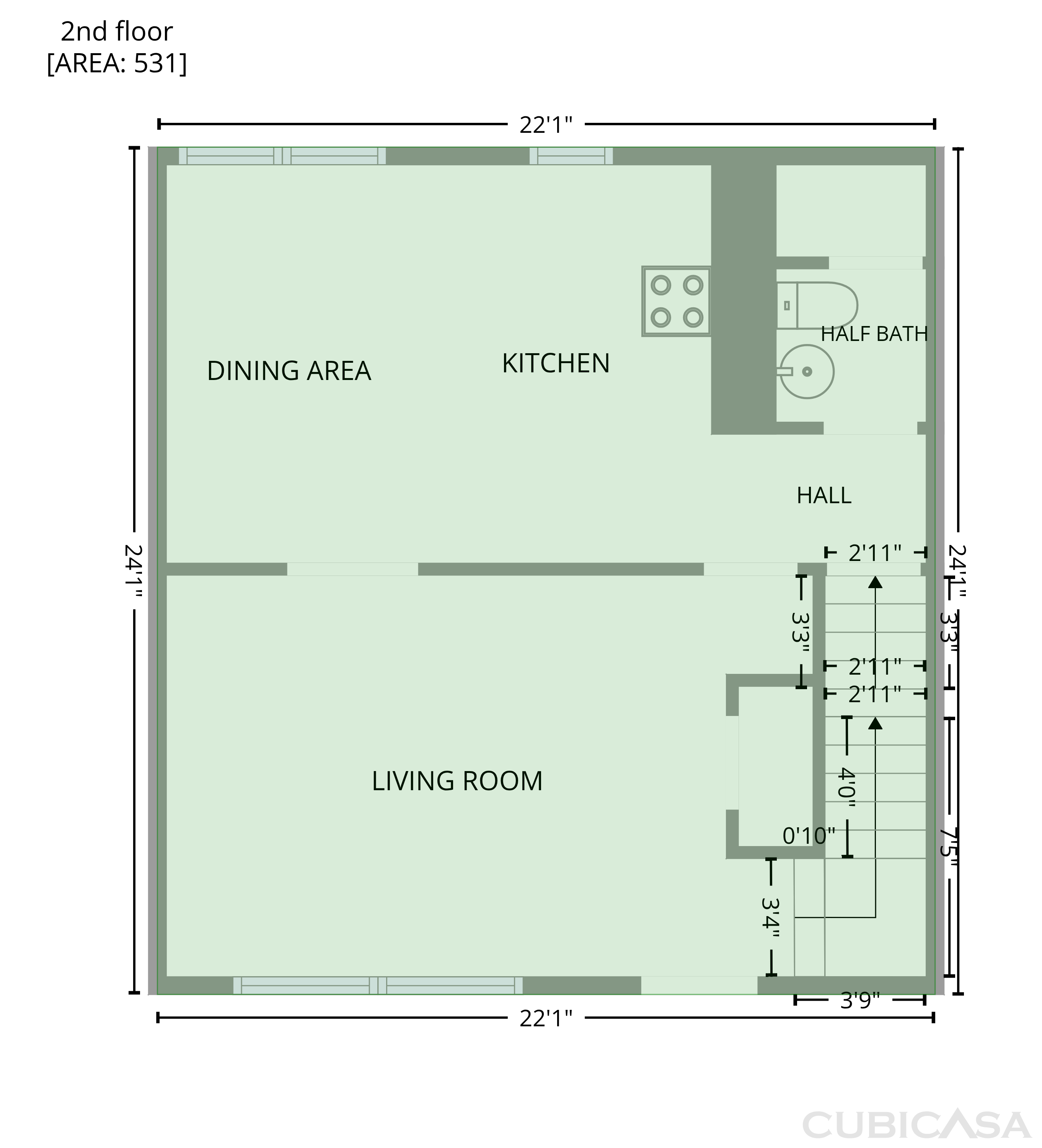 Second Floor of 868 Wescott Sq, Eagan, MN