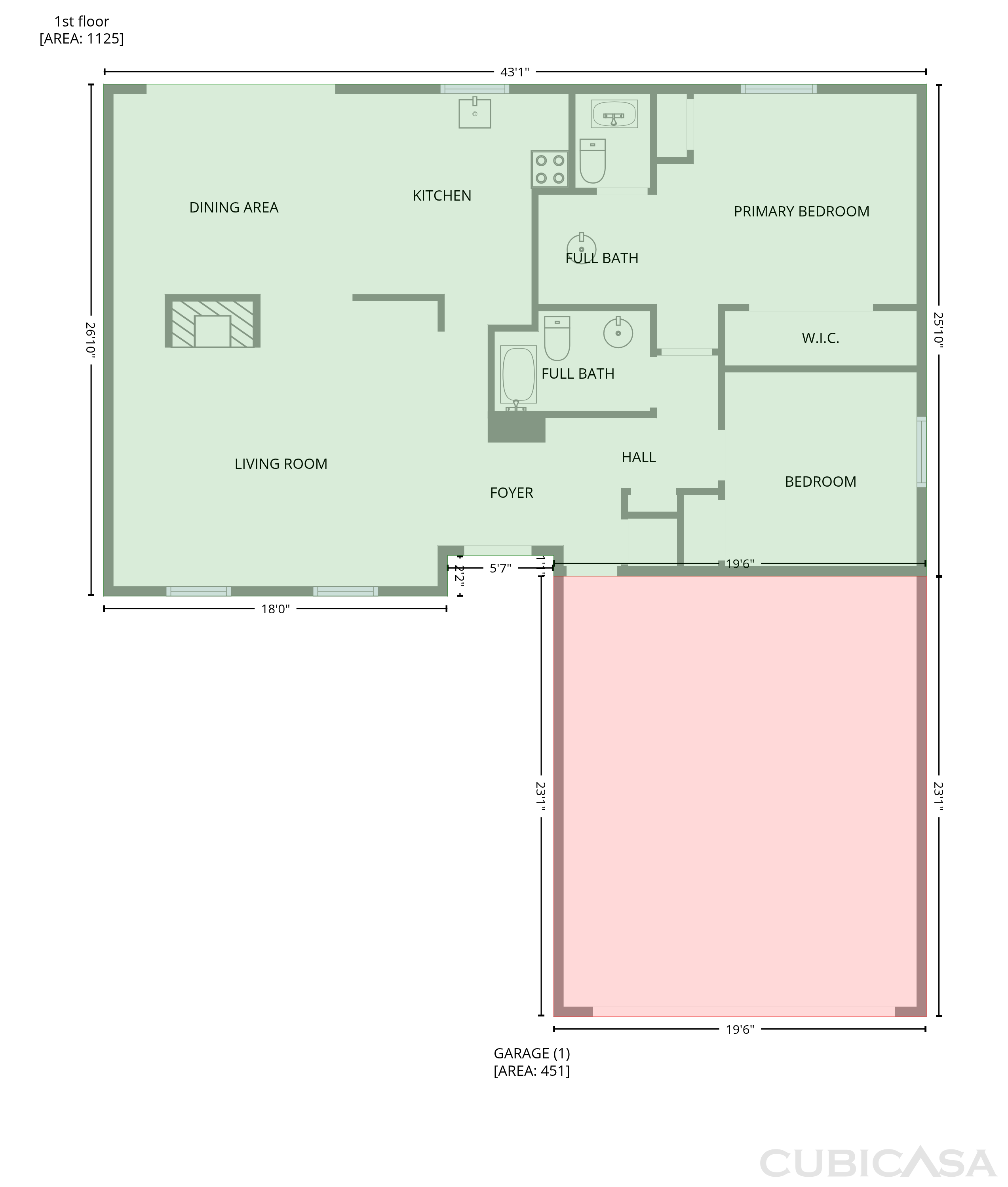 Main Floor of 21403 Park Bishop Dr, Katy, TX