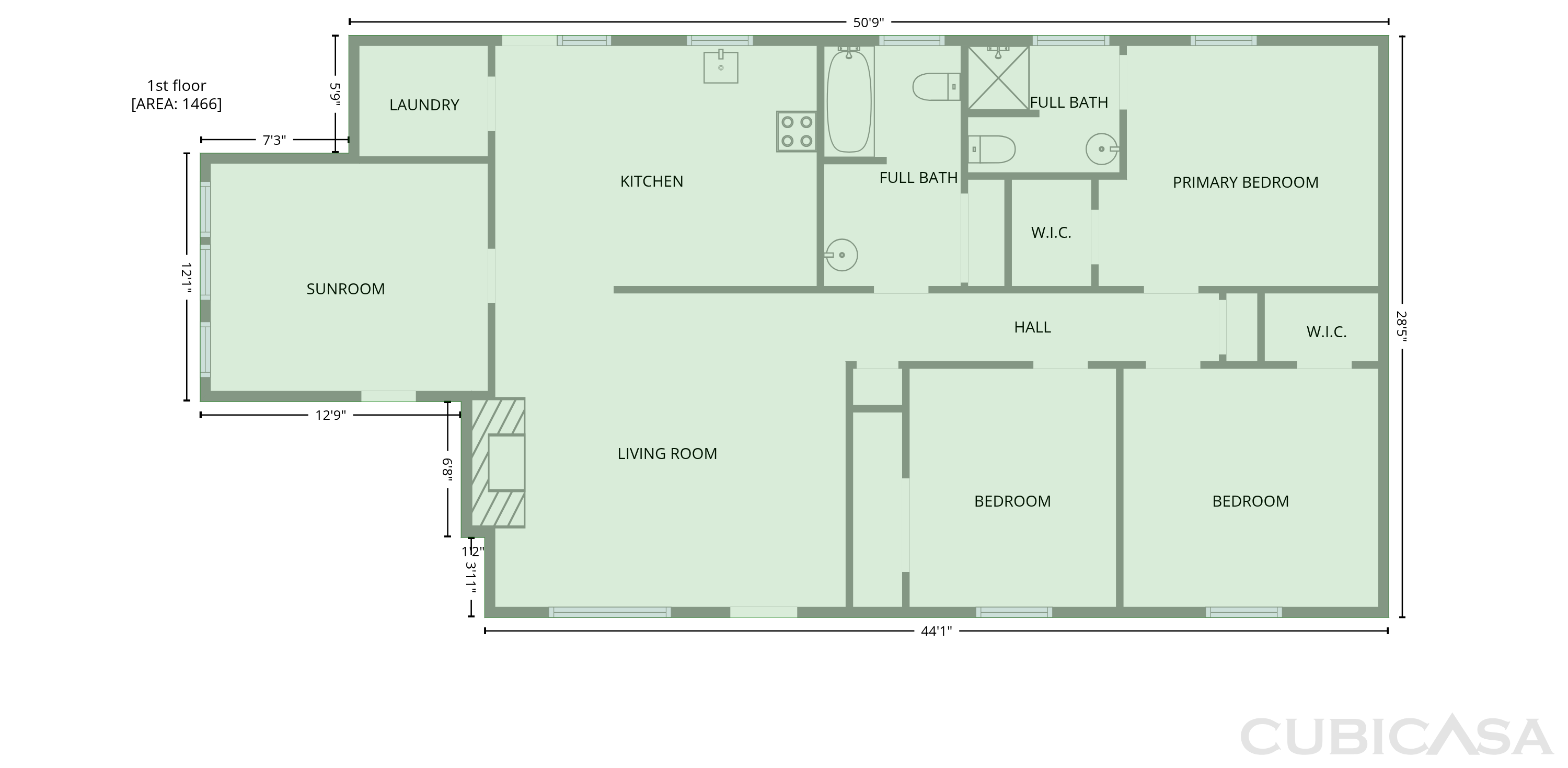 Main Floor of 2815 Midpines Dr, Winston Salem, NC