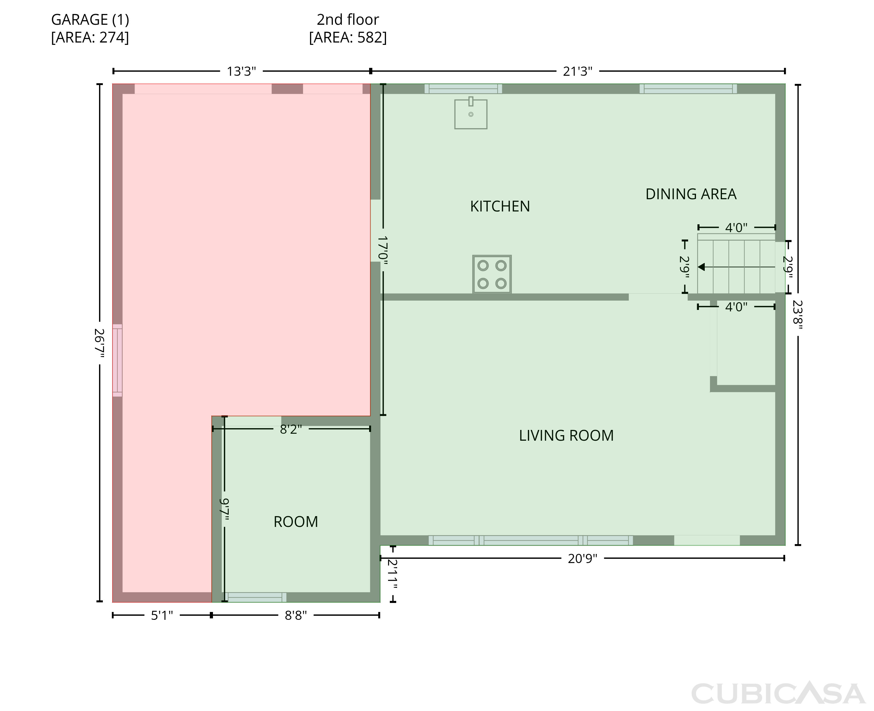 Second Floor of 4036 Elizabeth St, Hickory, NC