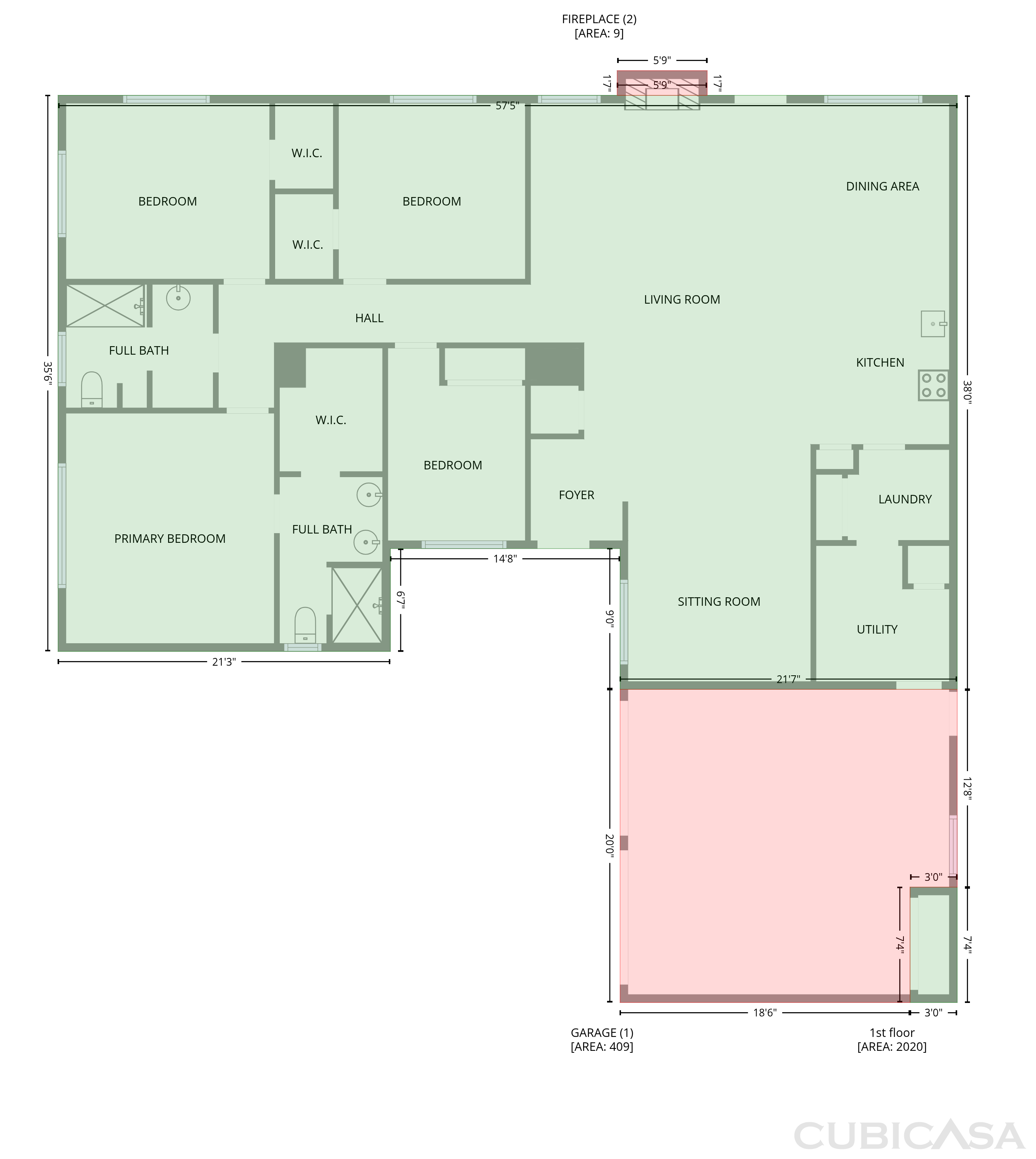 Main Floor of 326 De Soto Dr, Universal City, TX